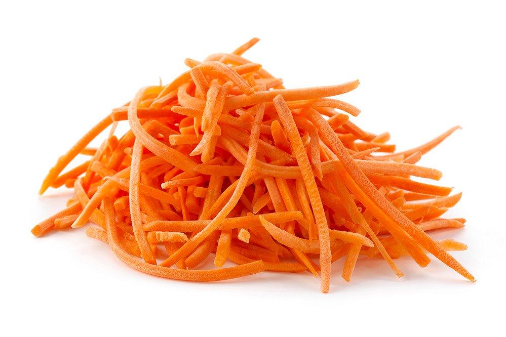 Prepared Julienne Carrots