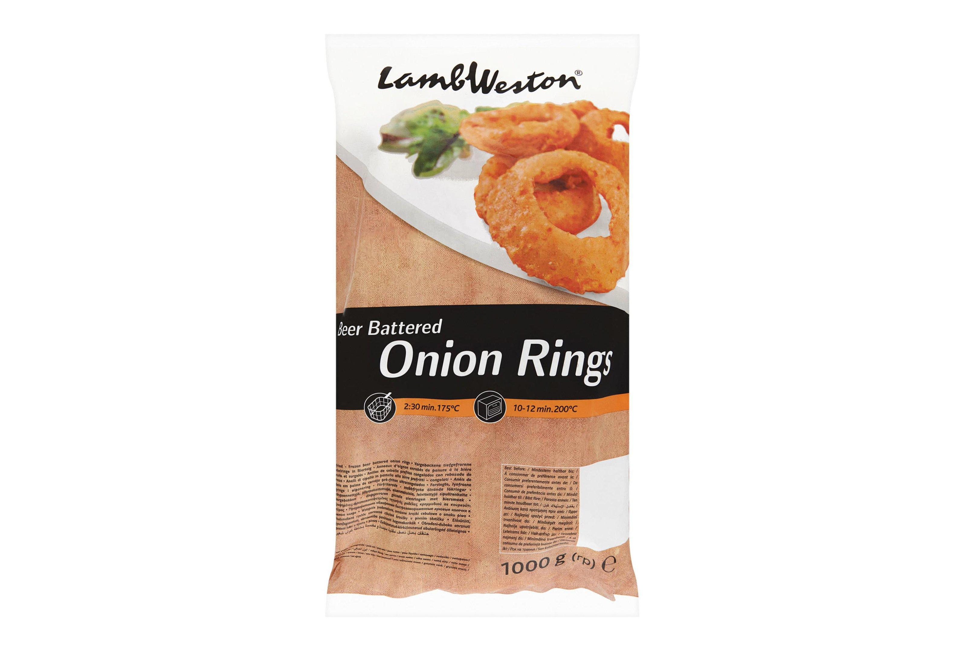 Lamb Weston Beer Battered Onion Rings