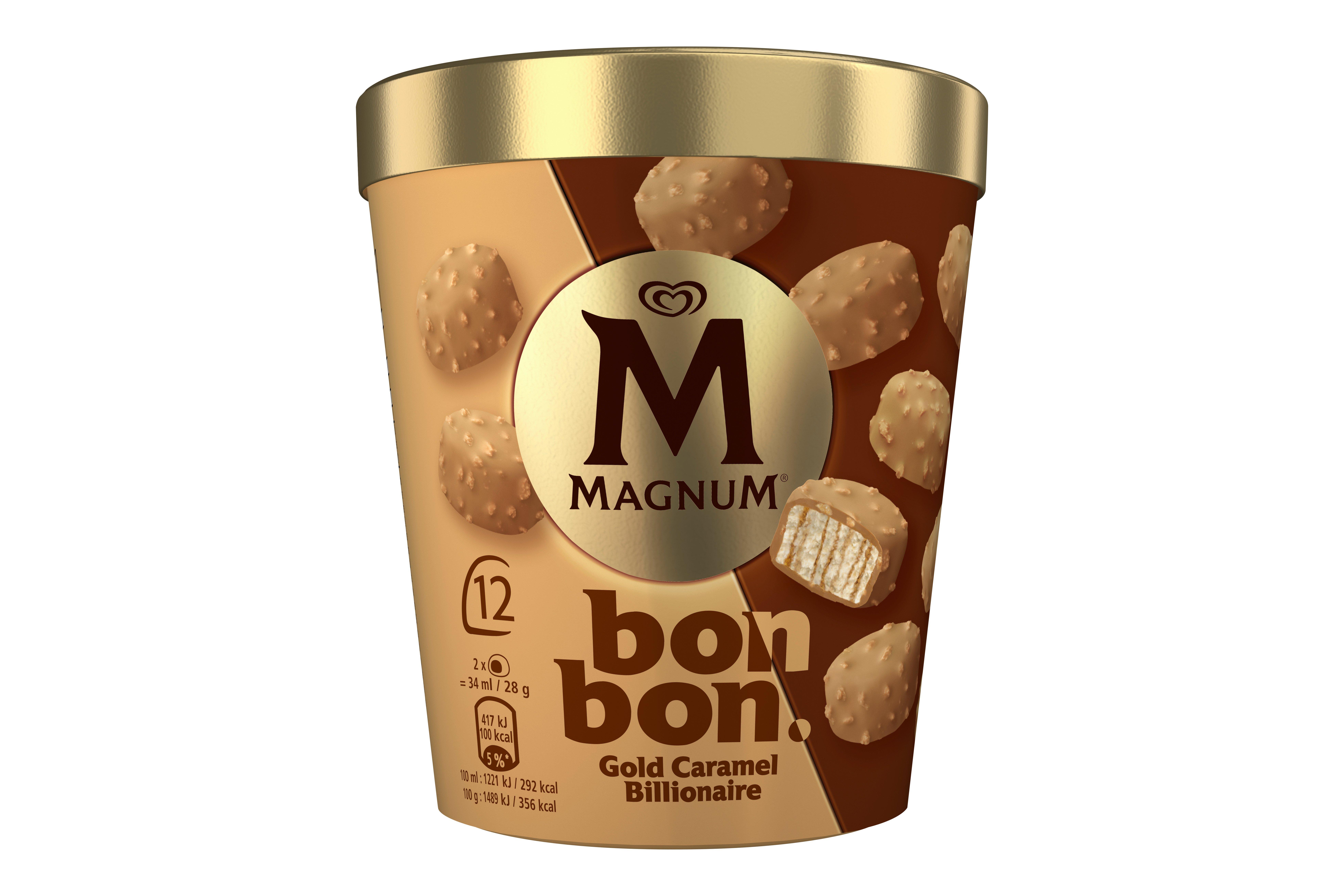 Magnum Bon Bon Gold Caramel Billionaire