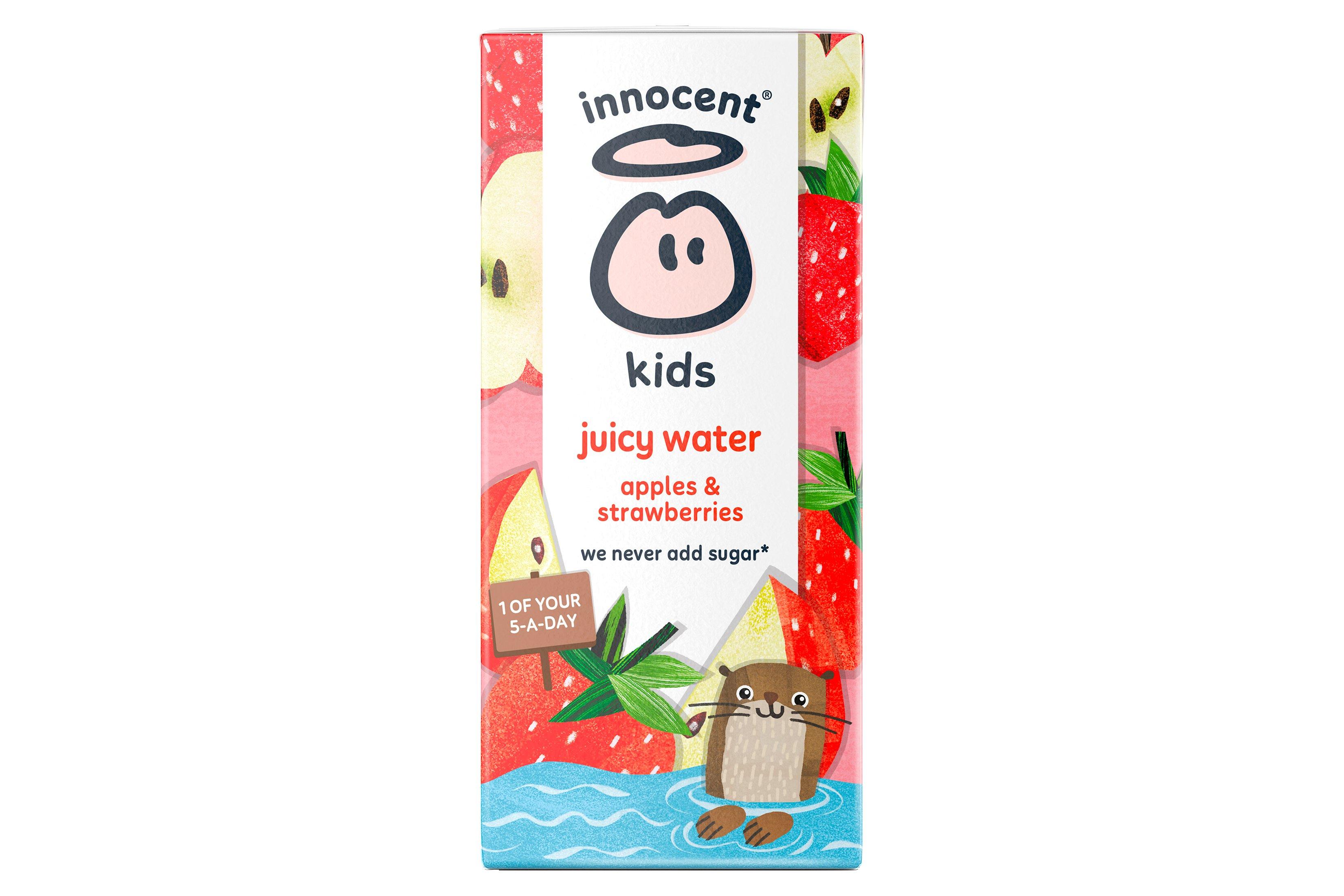 Innocent Kids Apples & Strawberries Juicy Water 200ml
