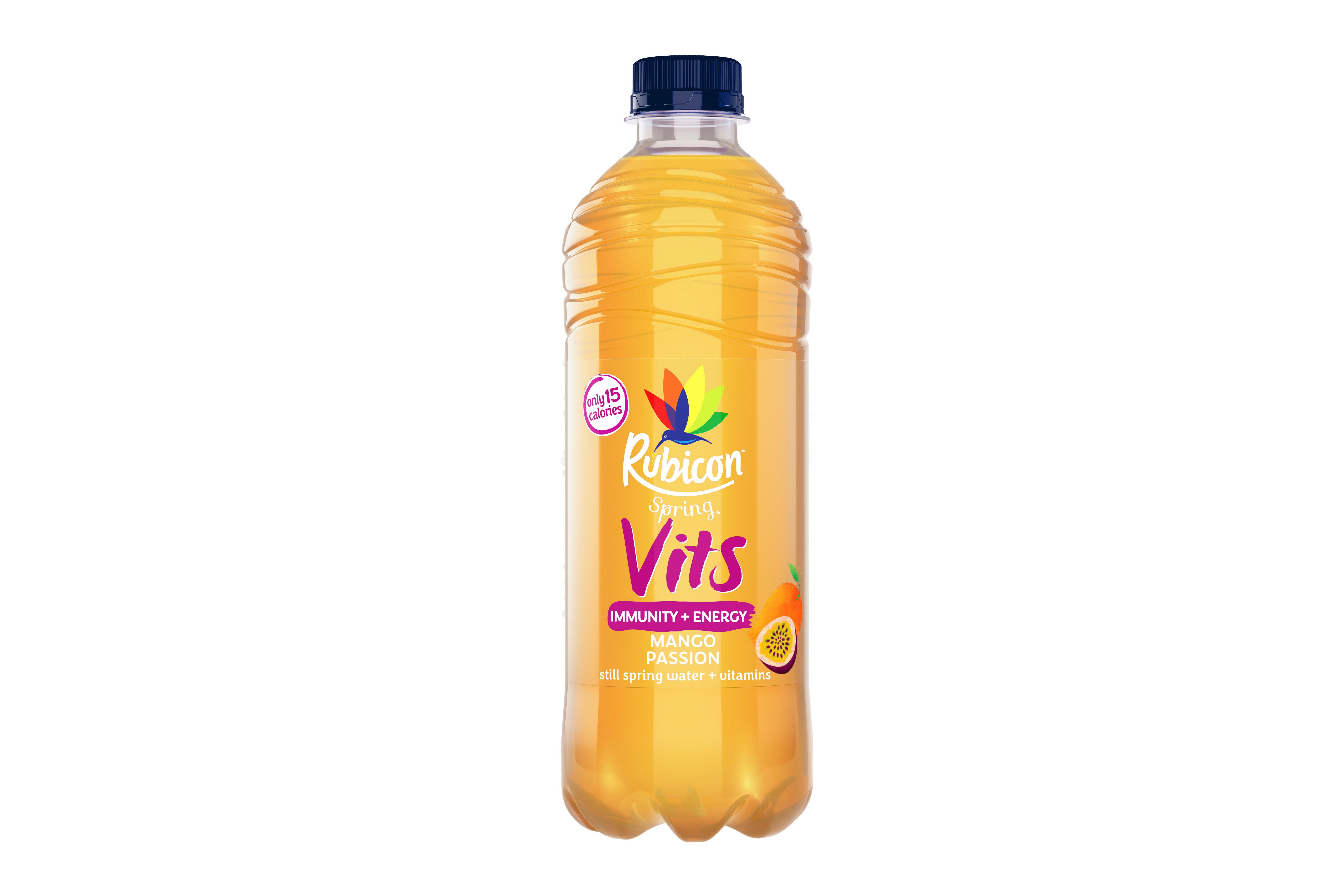 Rubicon Spring Vits Mango & Passion Still Spring Water 500ml