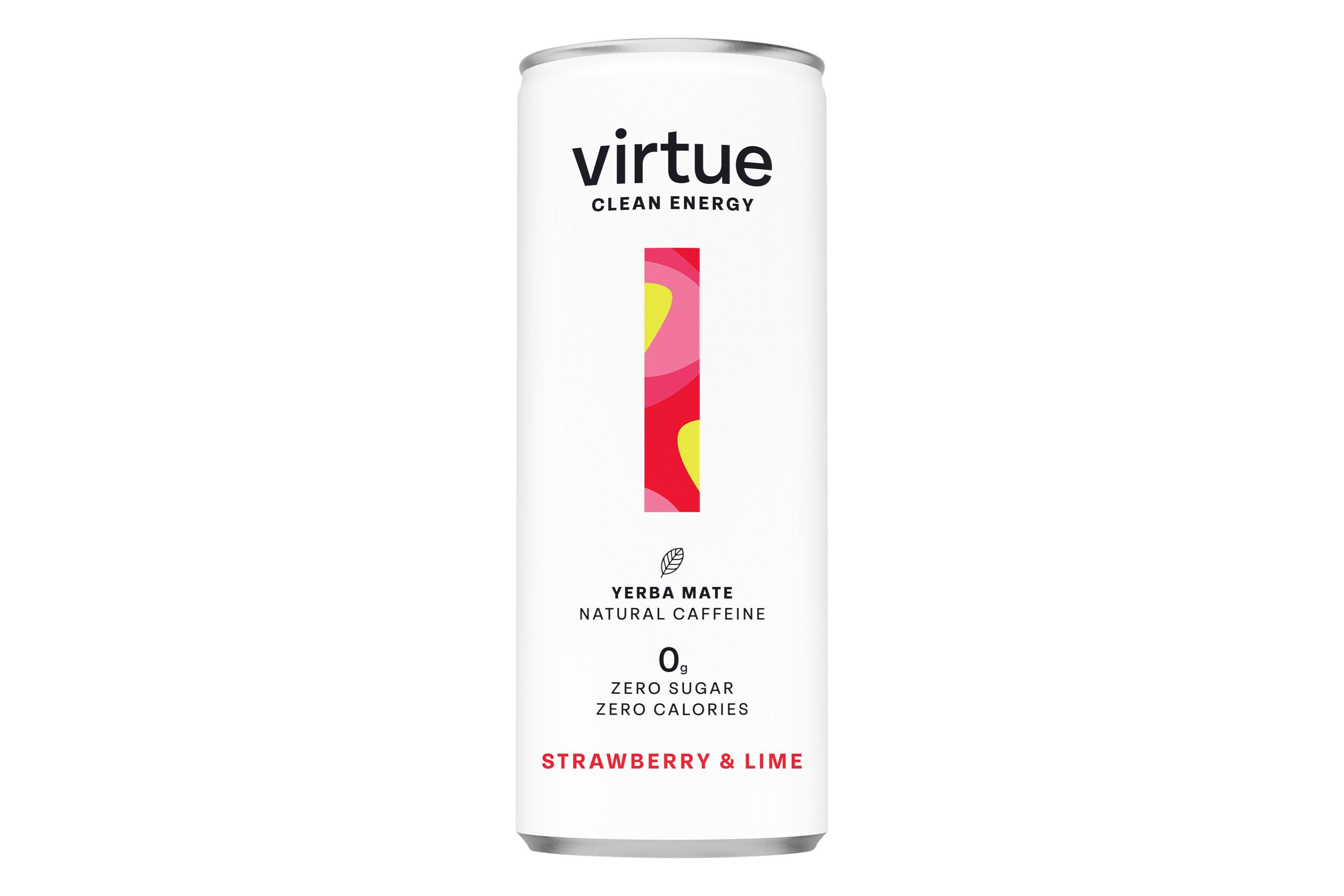 Virtue Clean Energy Strawberry & Lime 250ml