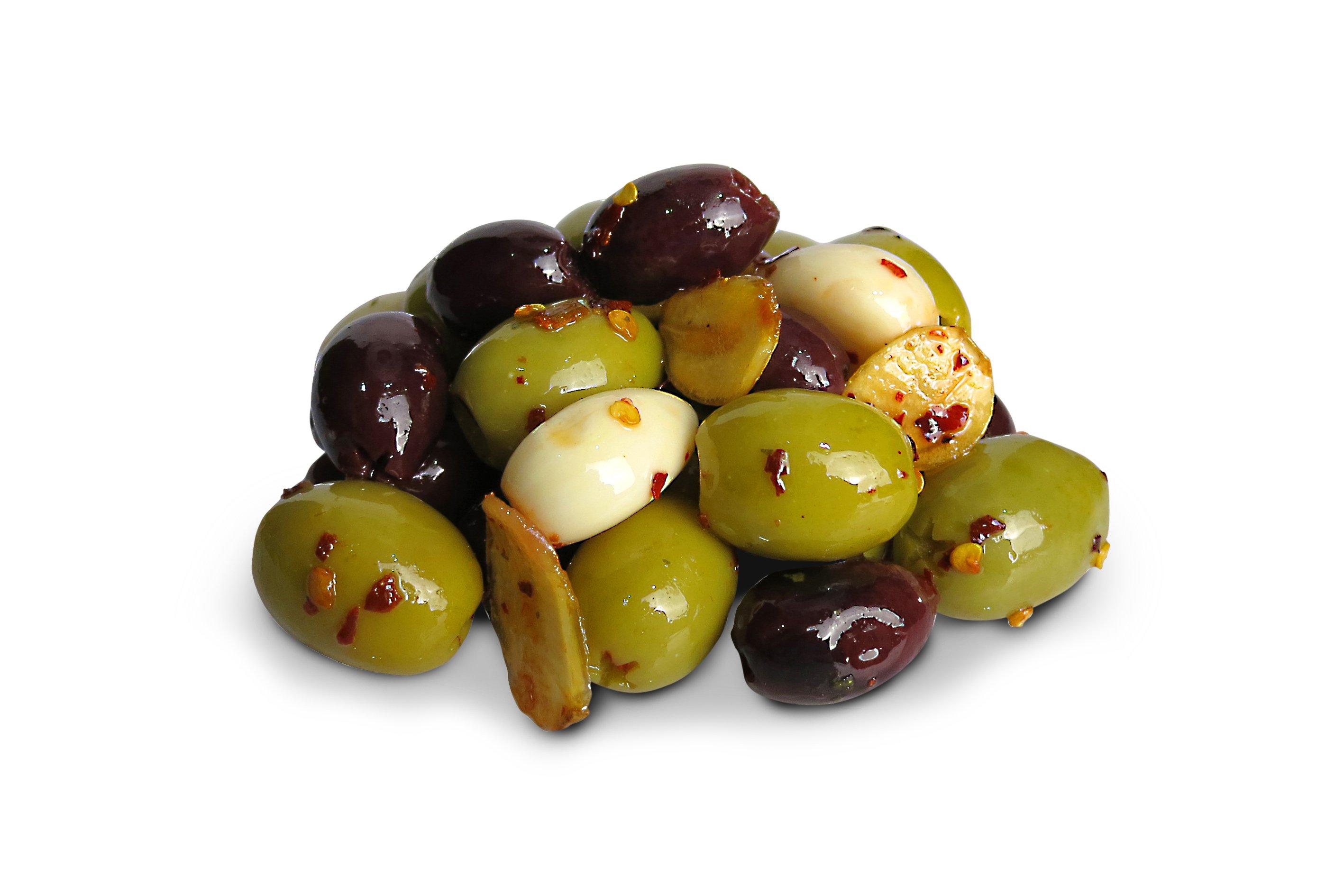 Medfood Chilli & Garlic Marinated Olives