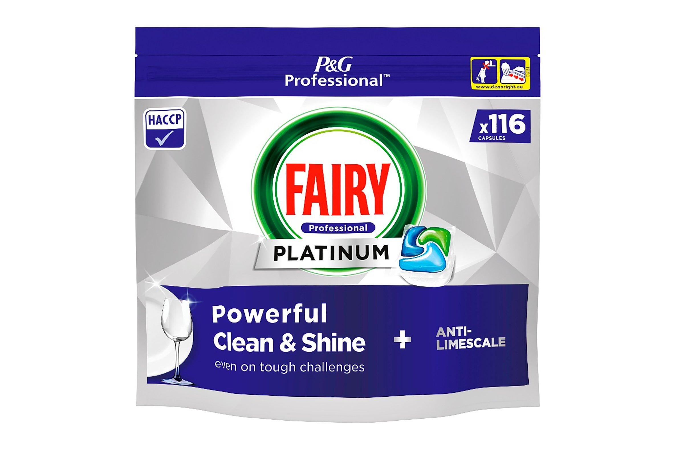Fairy Professional Platinum Dishwasher Capsules
