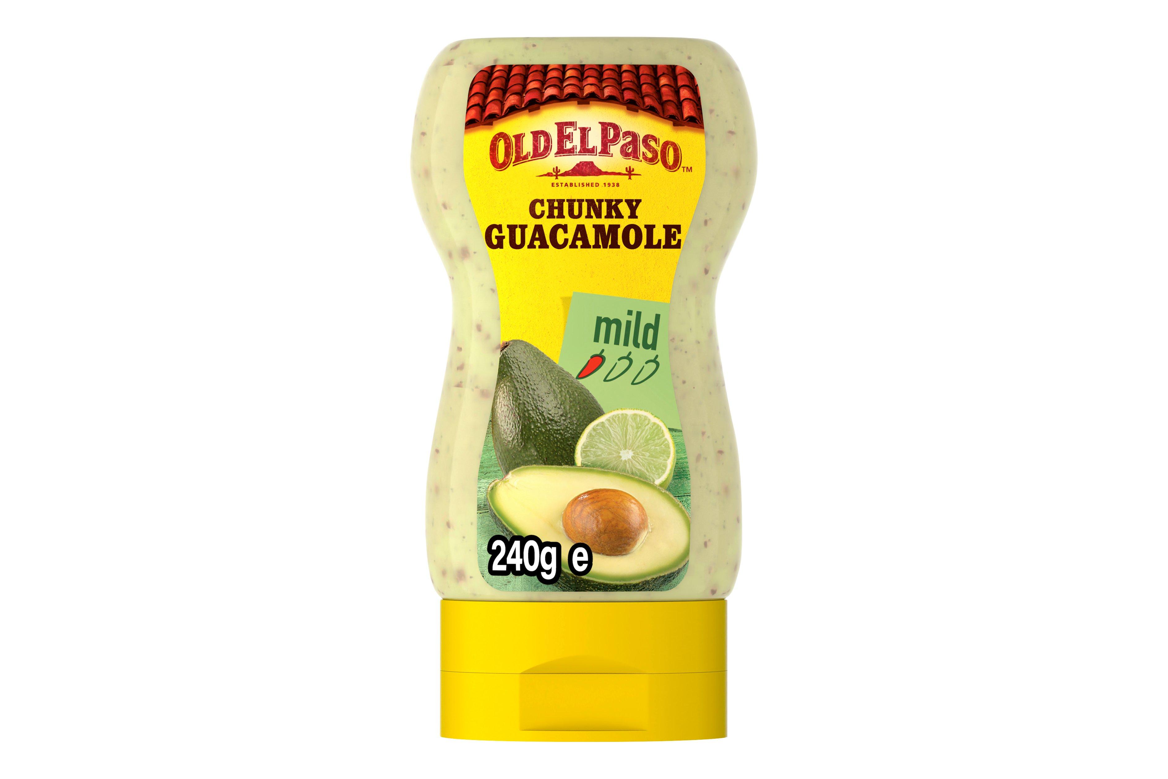 OldElPaso SqueezyChunky Guacamole 8x240g