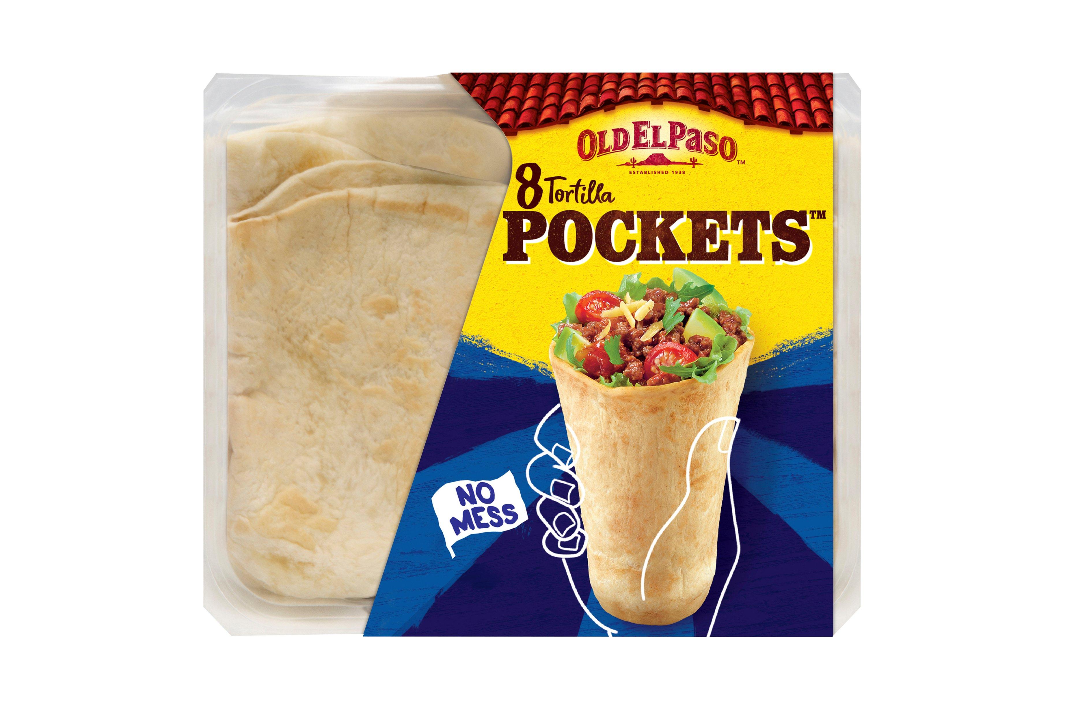 Old El Paso 8" Tortilla Pockets