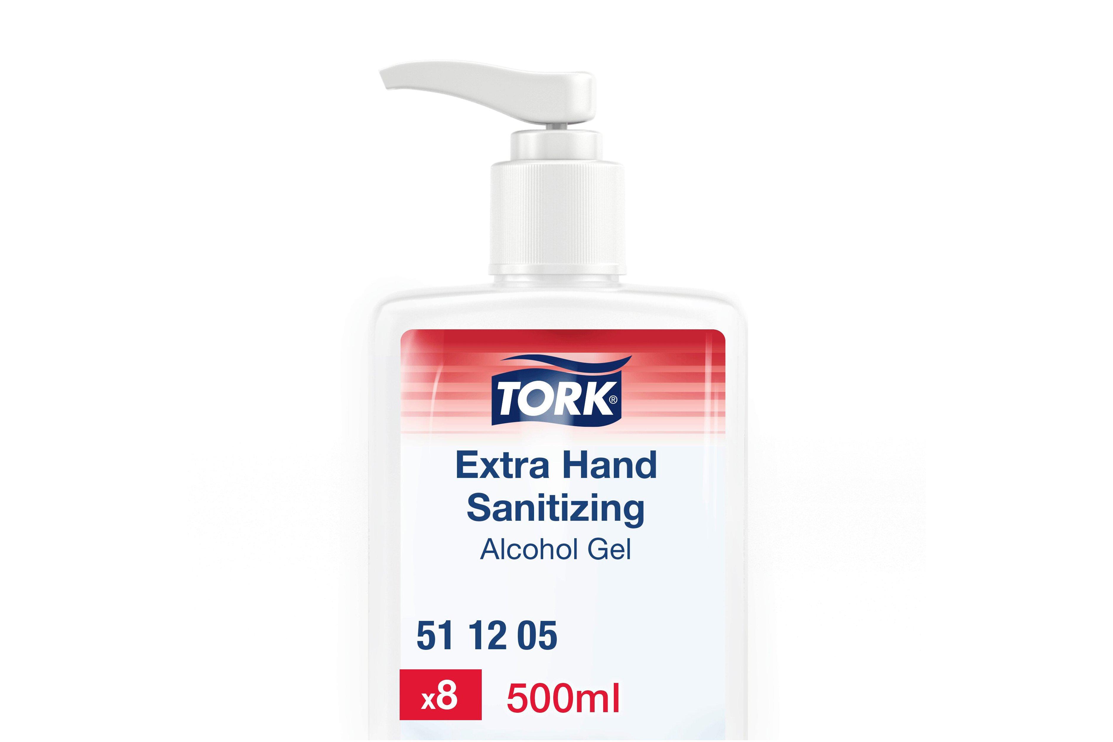 Tork Extra Hand Sanitiser Alchol Gel 500ml