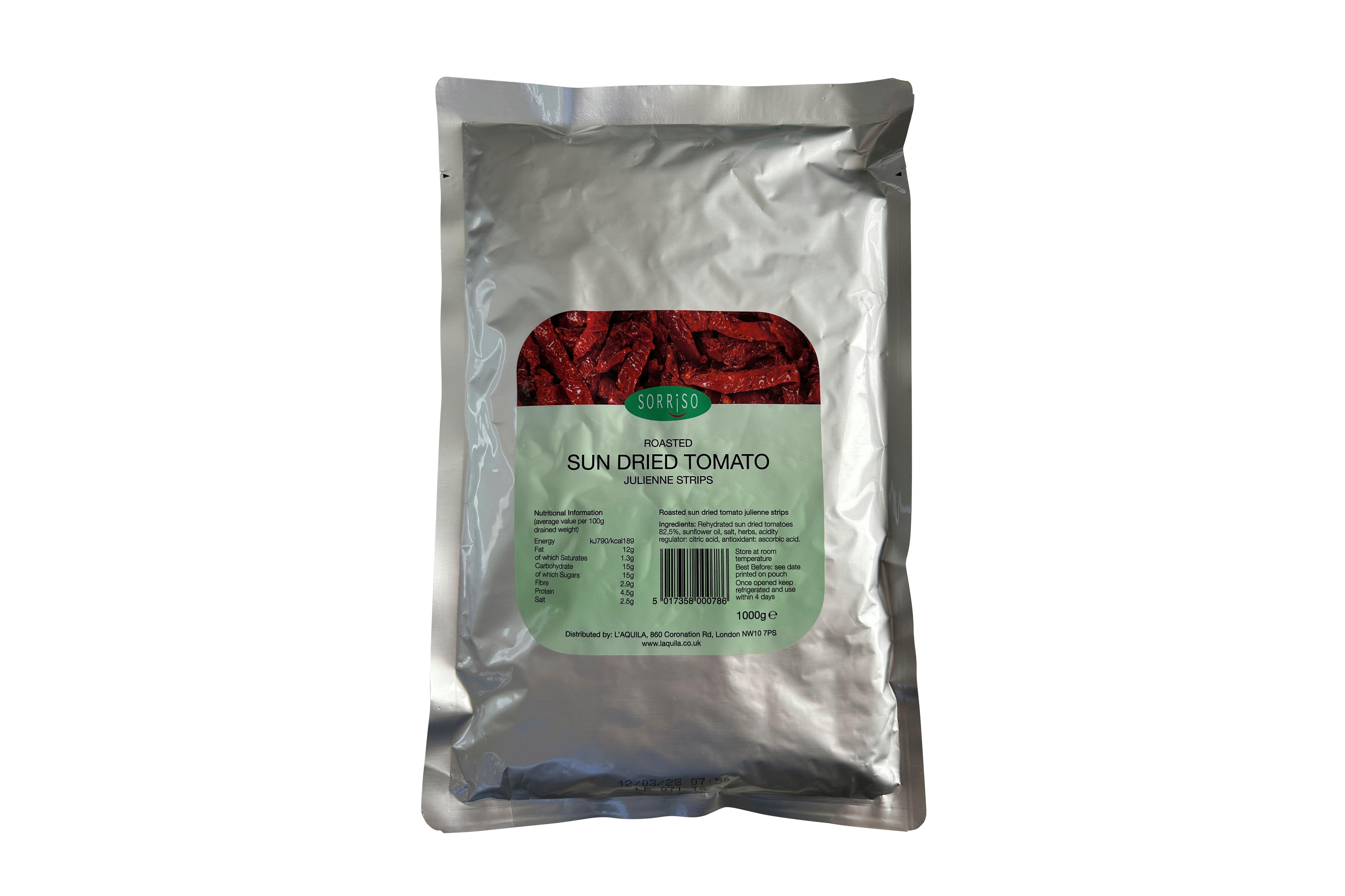 Roasted Sun Dried Tomato Strips