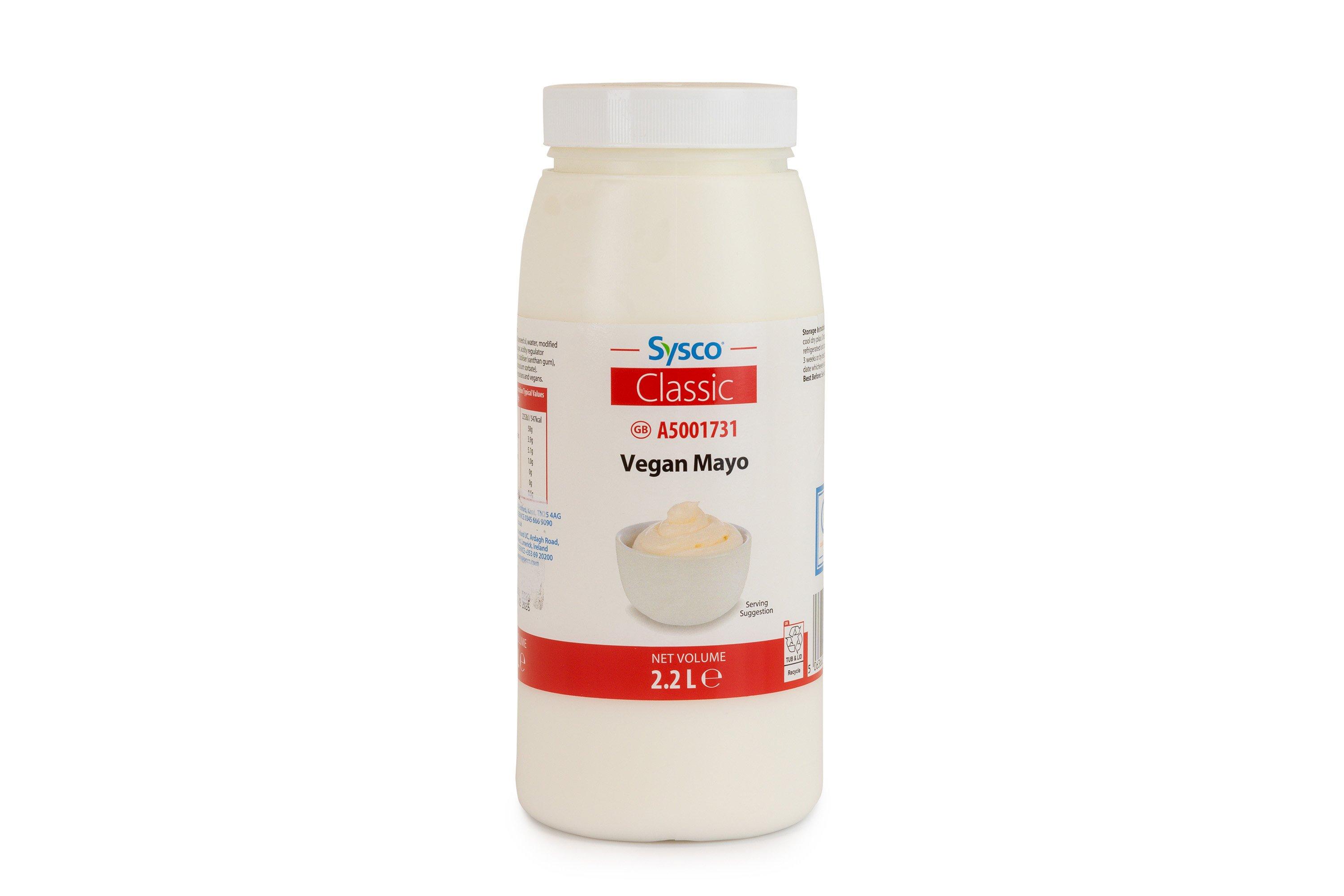 Sysco Classic Vegan Mayonnaise 2.2ltr
