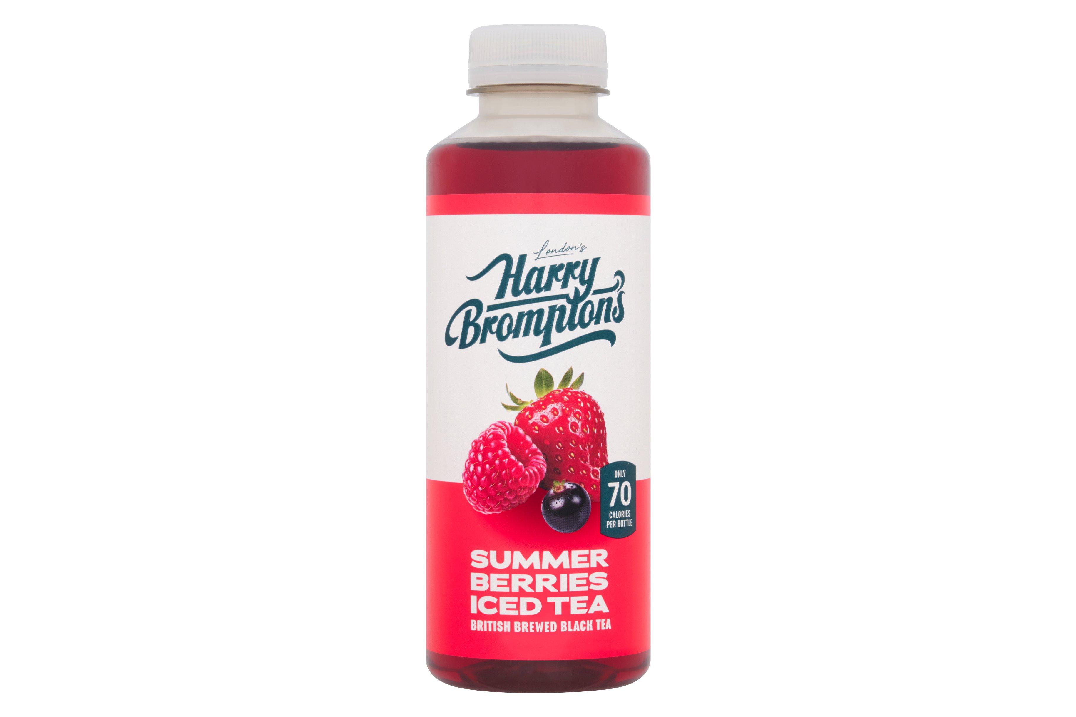 Harry Brompton's Iced Tea Summer Berries - 12x500ml