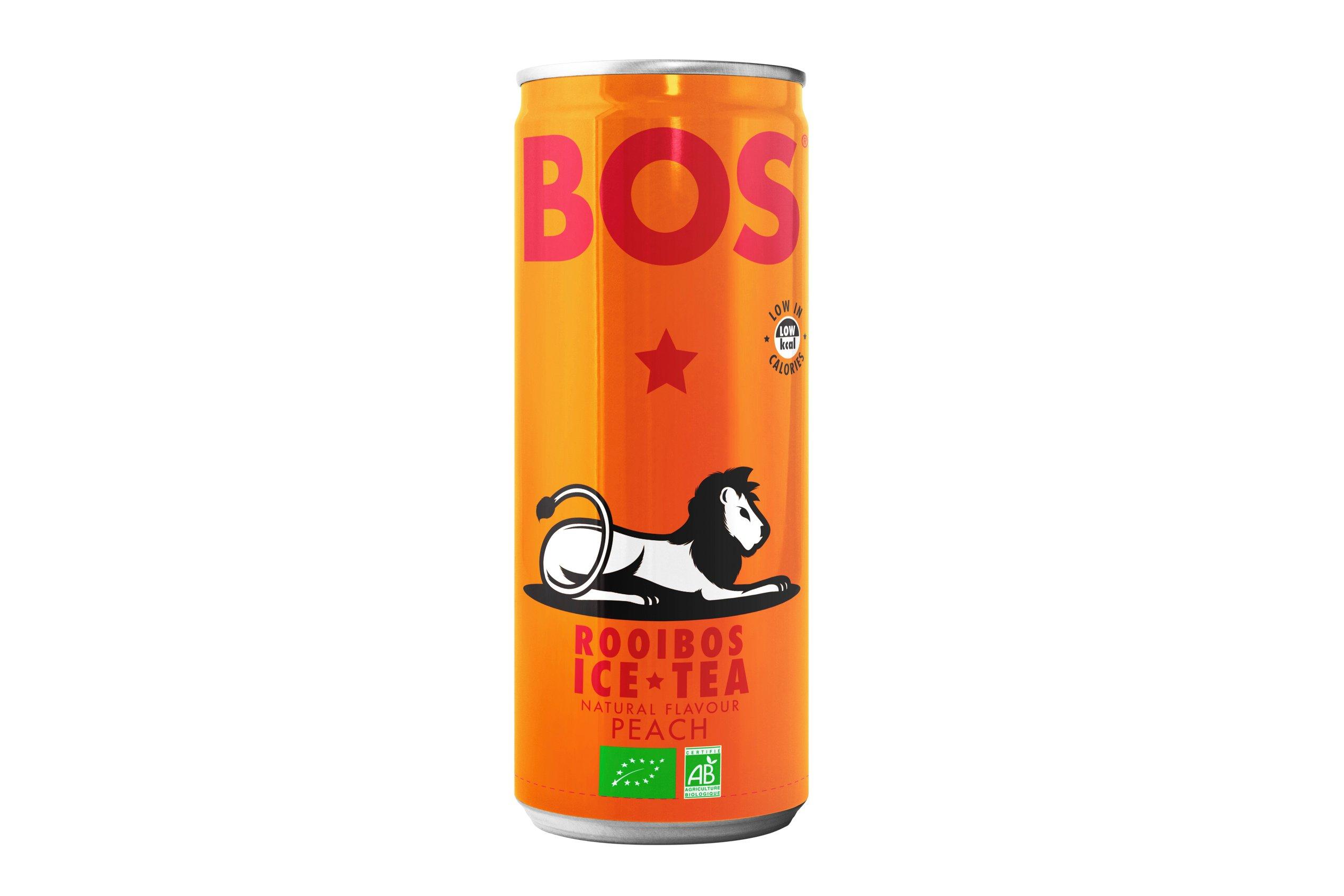 BOS Organic Peach Rooibos Ice Tea 250ml