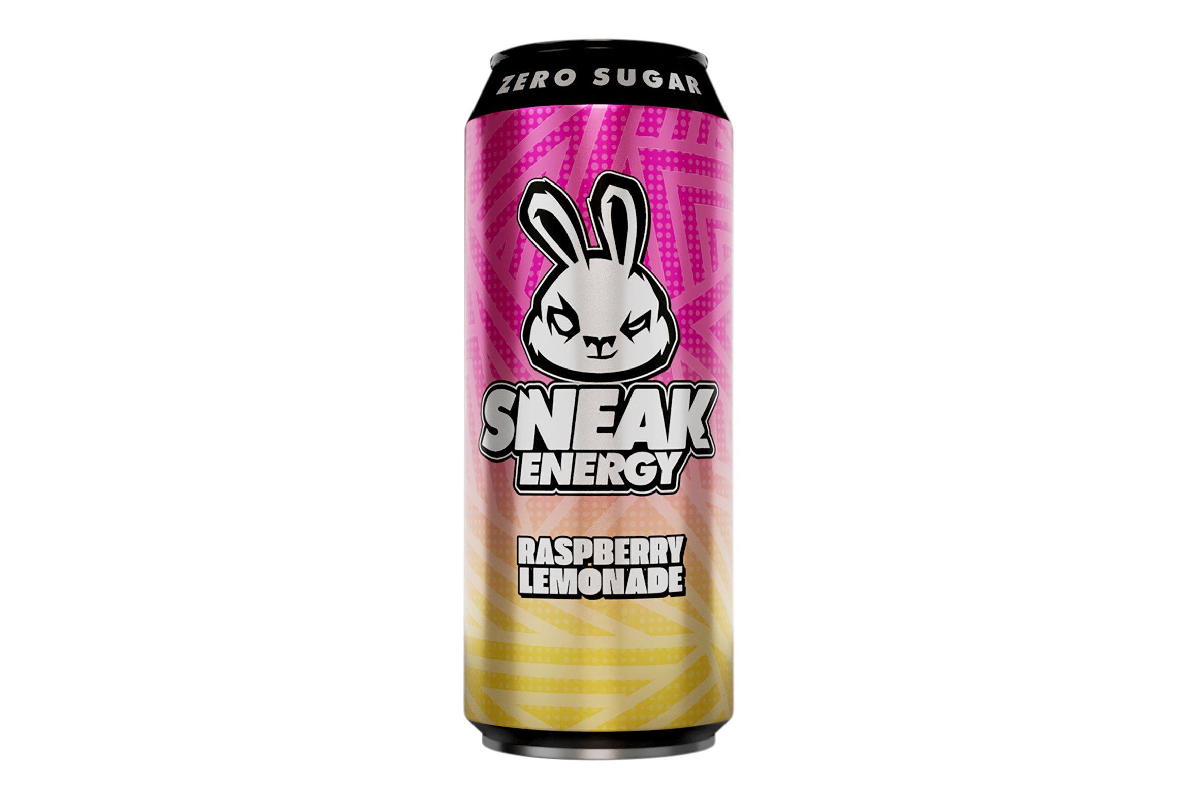 Sneak Energy Raspberry Lemonade 500ml