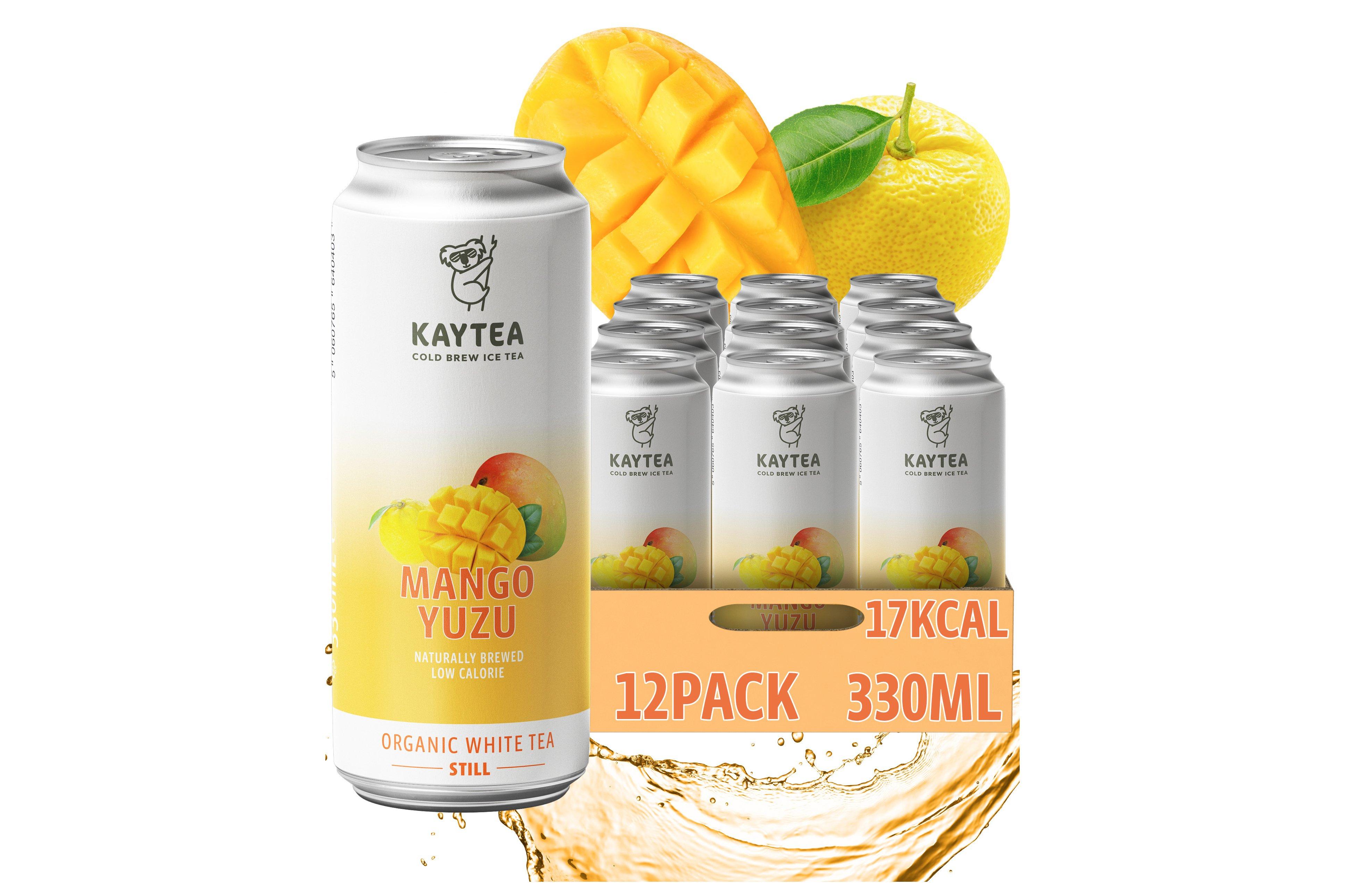 Kaytea Mango Yuzu Ice Tea 330ml