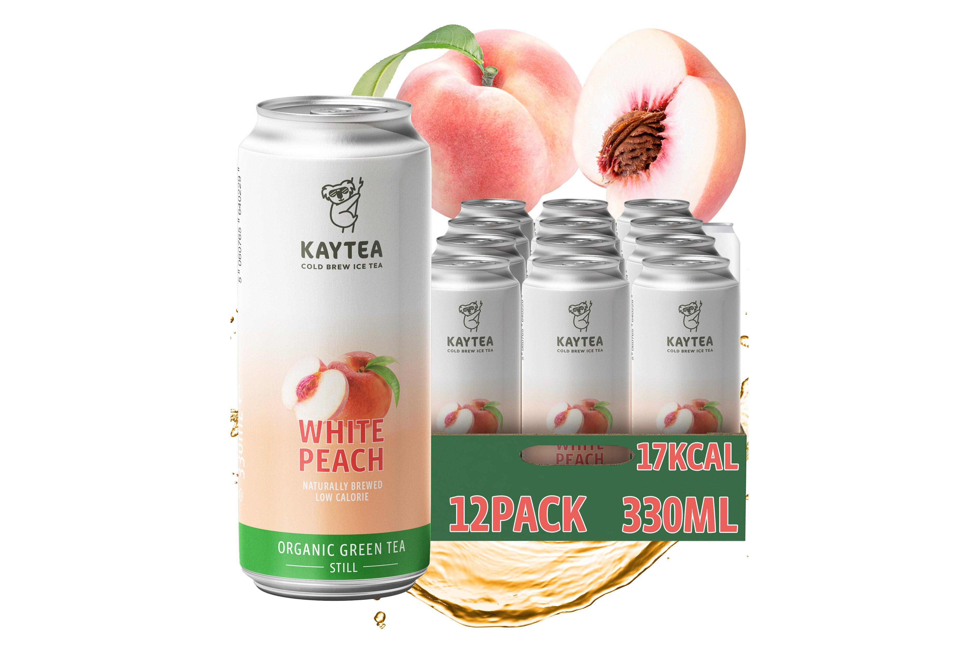 Kaytea White Peach Ice Tea 330ml