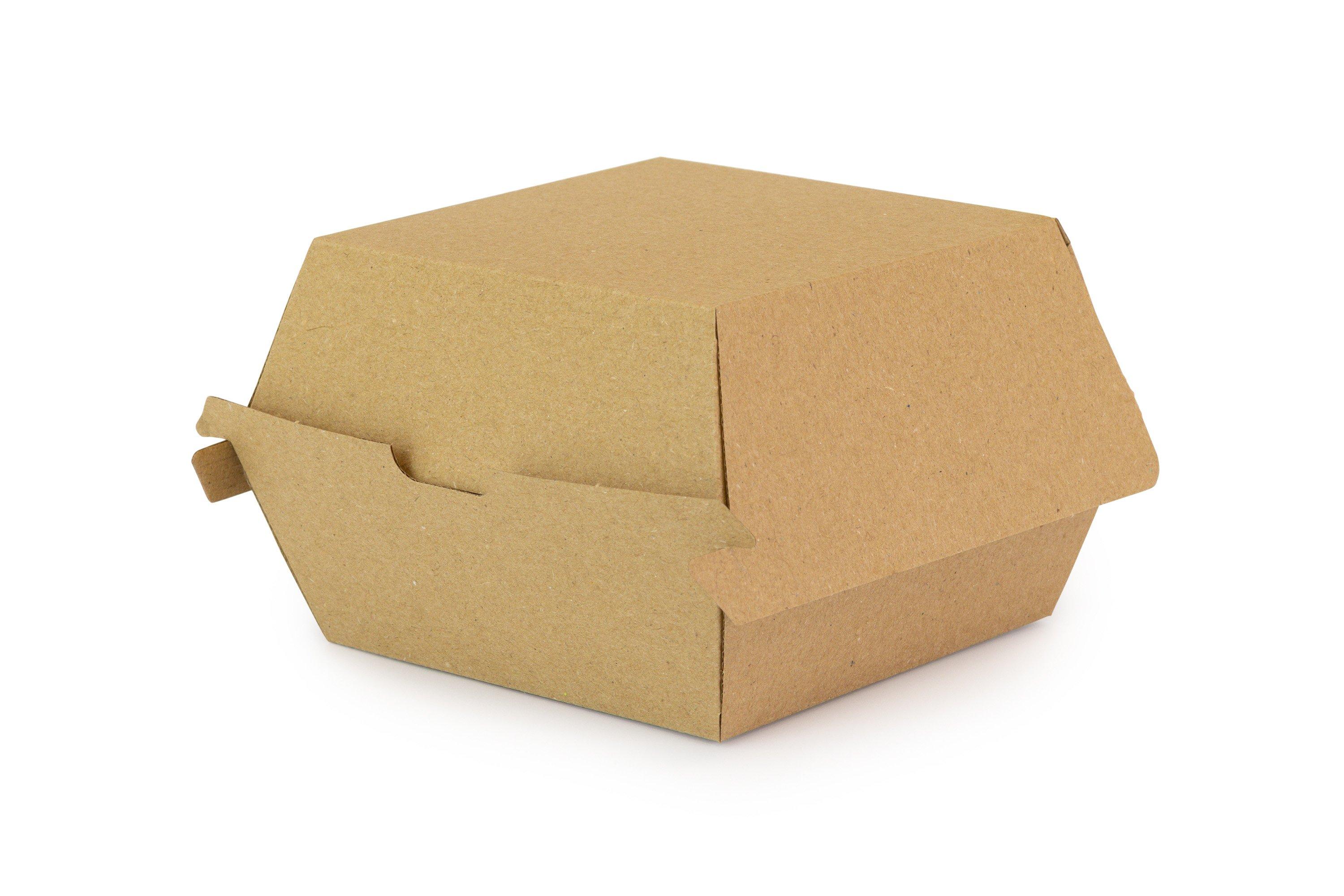 Sysco Earth Plus Kraft Burger Box