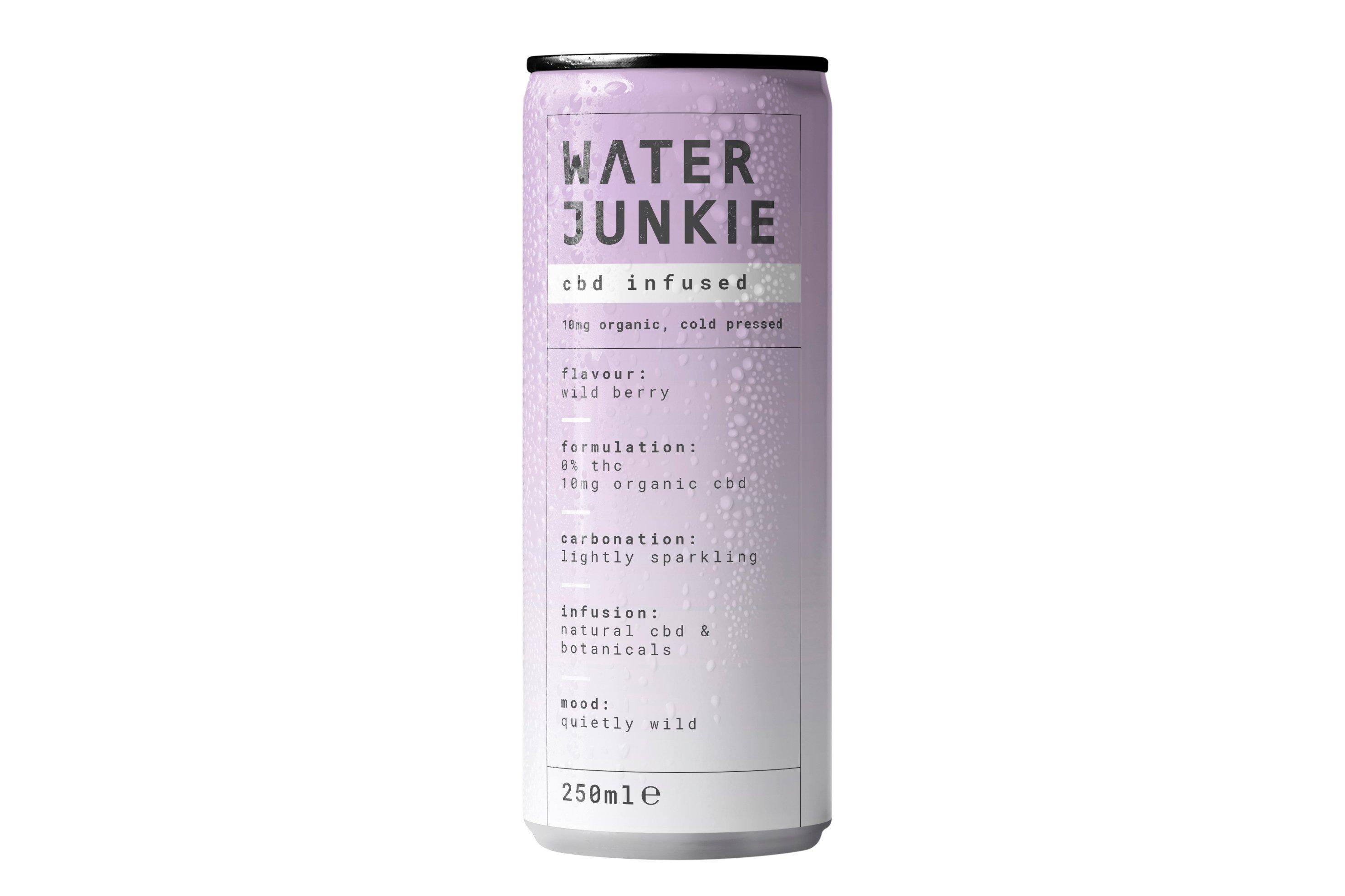 WaterJunkie CBD Wild Berry 250ml