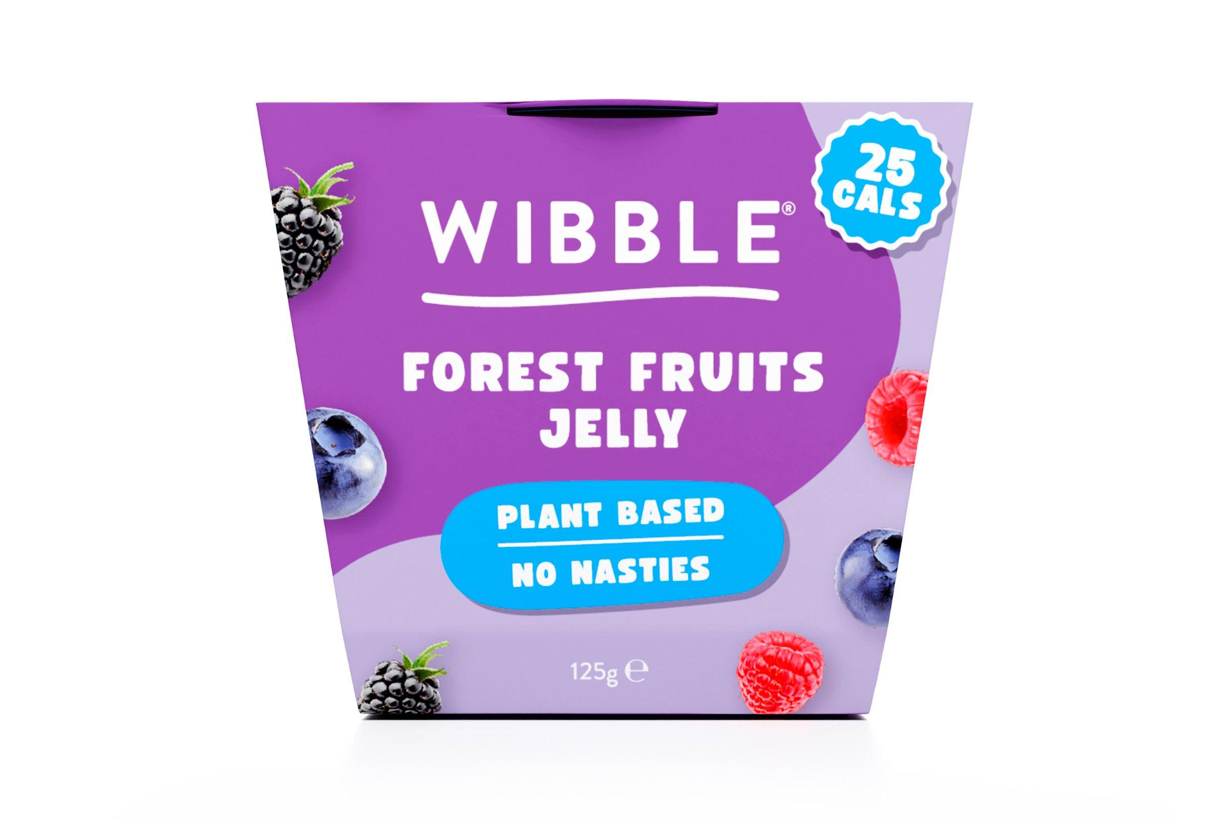Wibble Forest Fruit Jelly Pots 125g