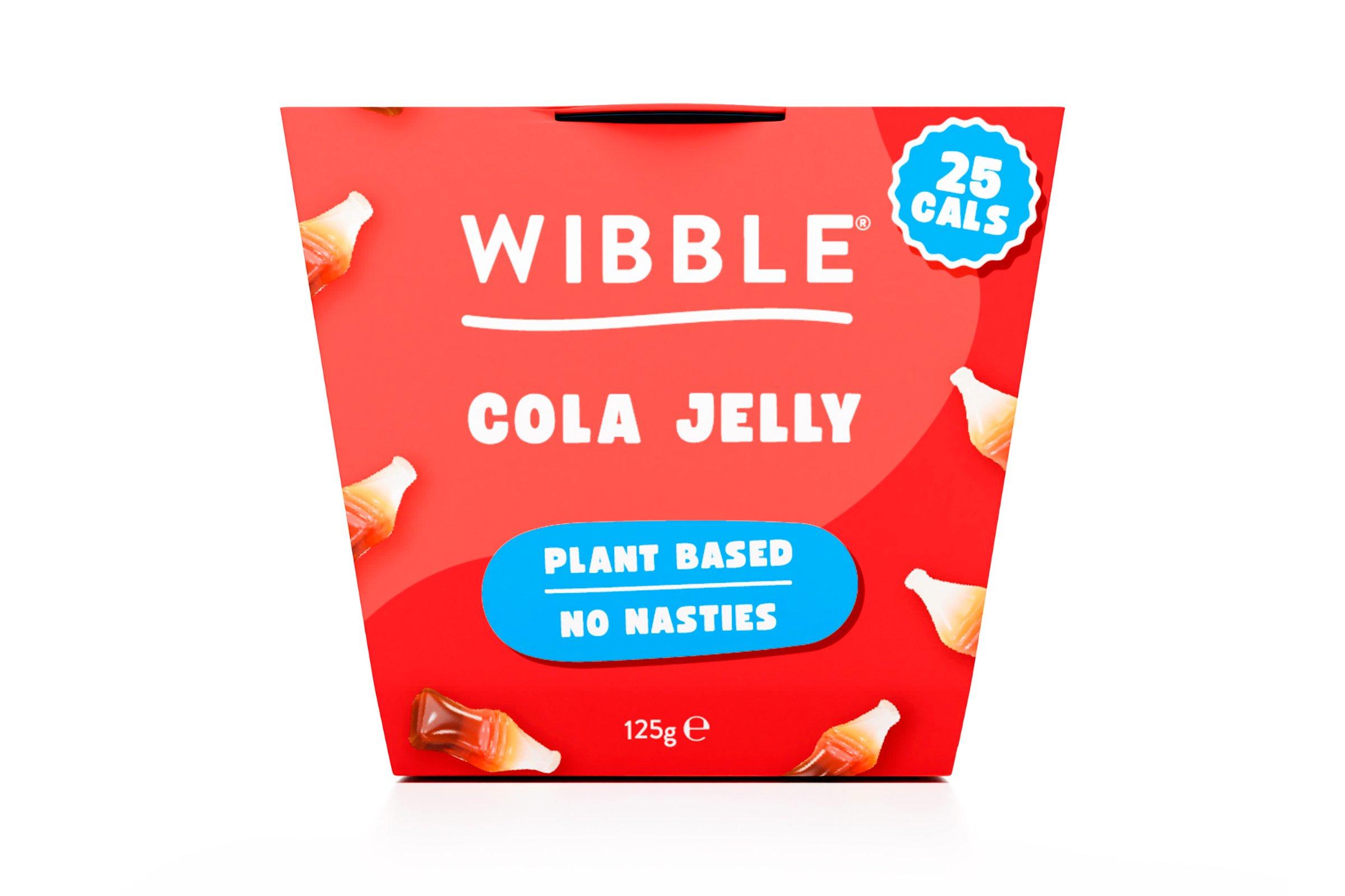 Wibble Cola Jelly Pots 125g