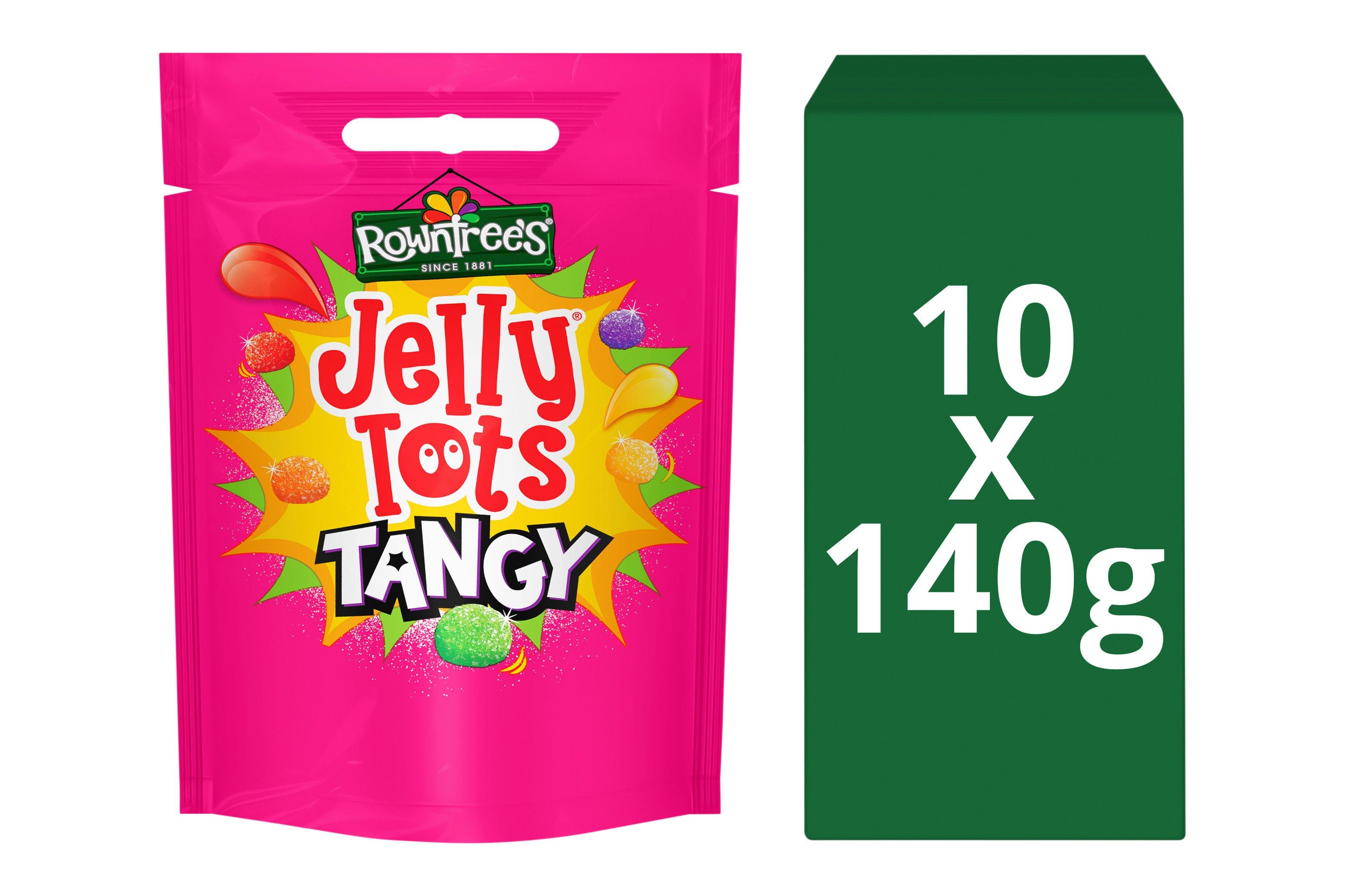 Rowntree's Jelly Tots Tangy Sweets 140g