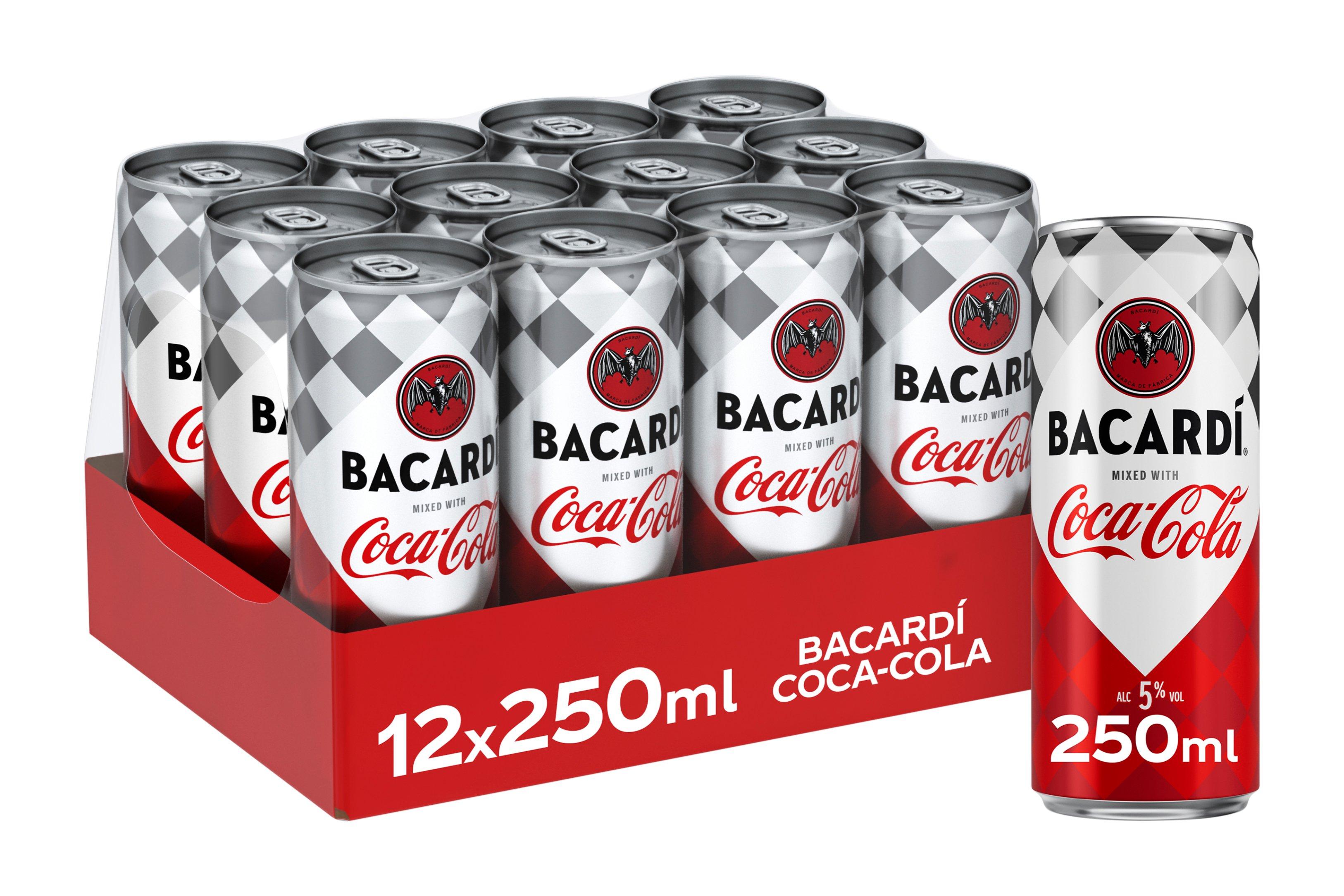 Bacardi & Coca-Cola 250ml