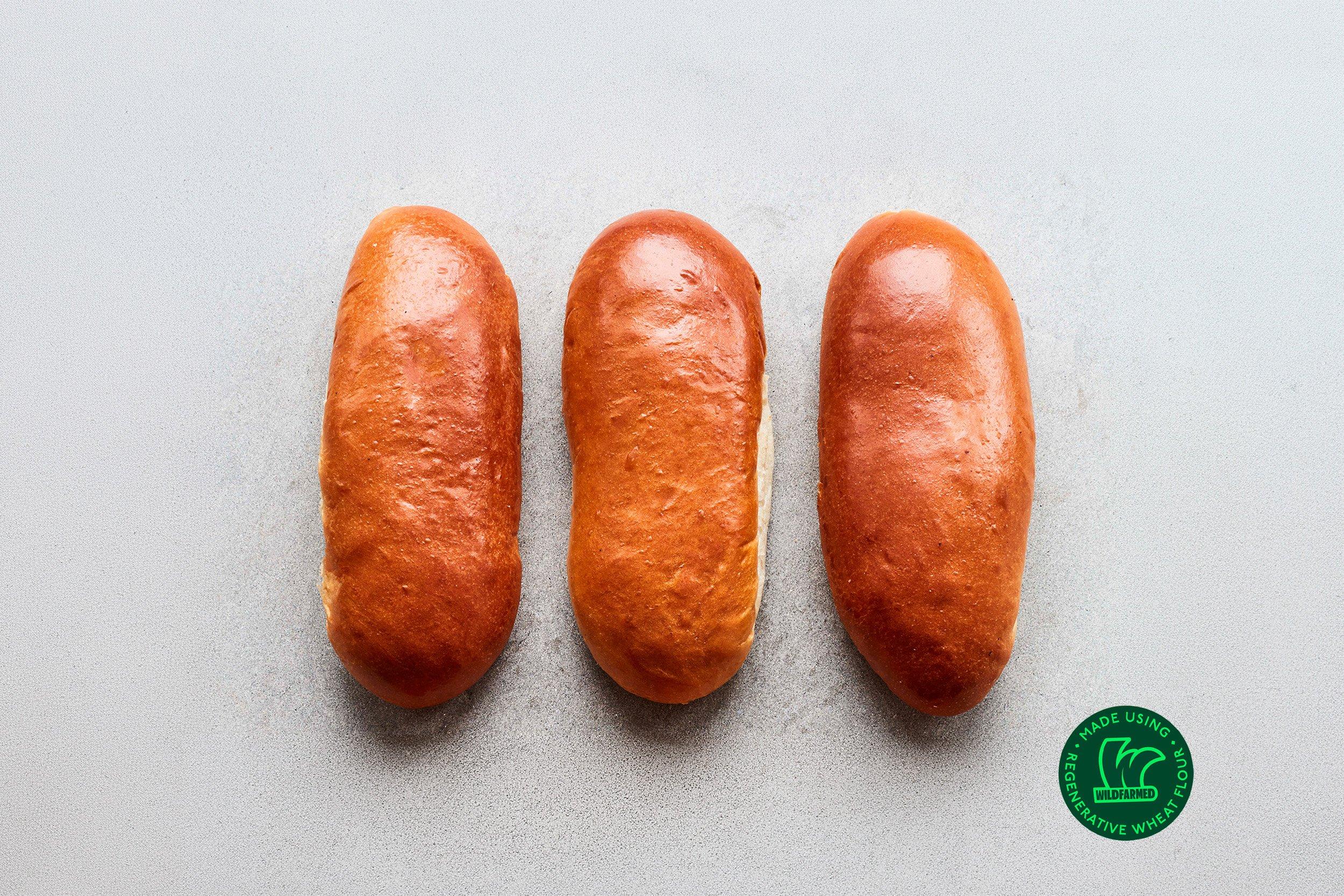 The Bread Factory Wildfarmed 7" Hot Dog Roll
