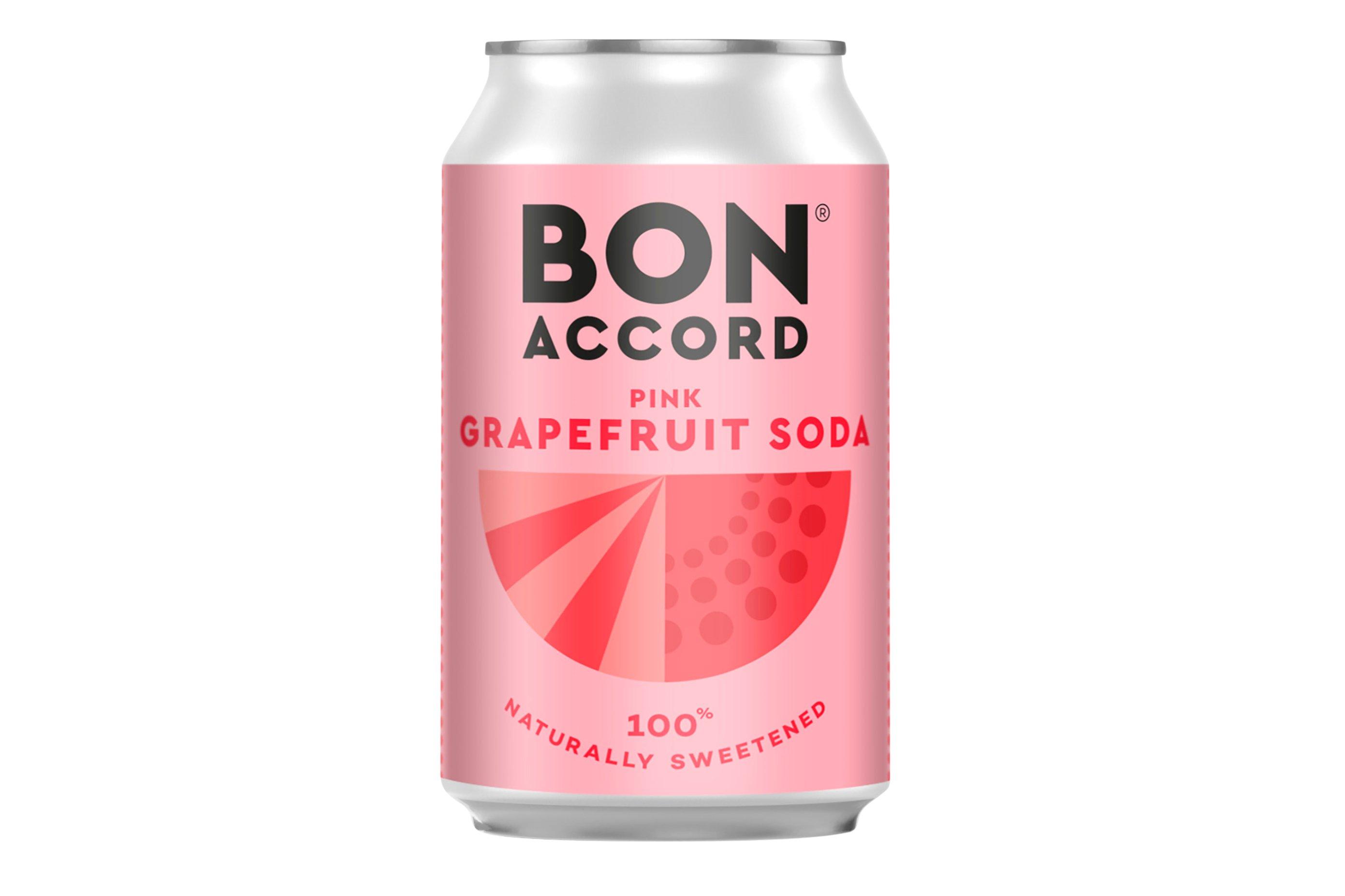 Bon Accord Pink Grapefruit Soda (Scotland only)