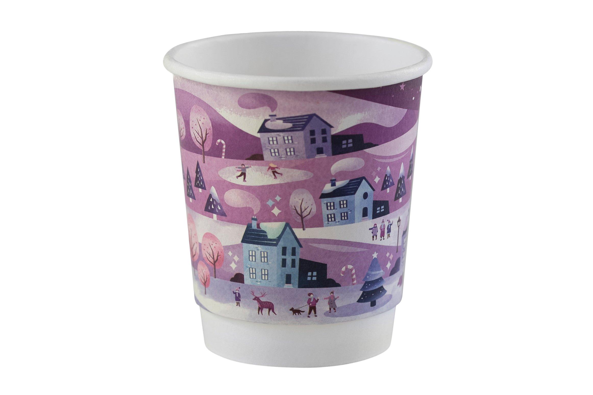 Vegware Christmas Cup 8oz