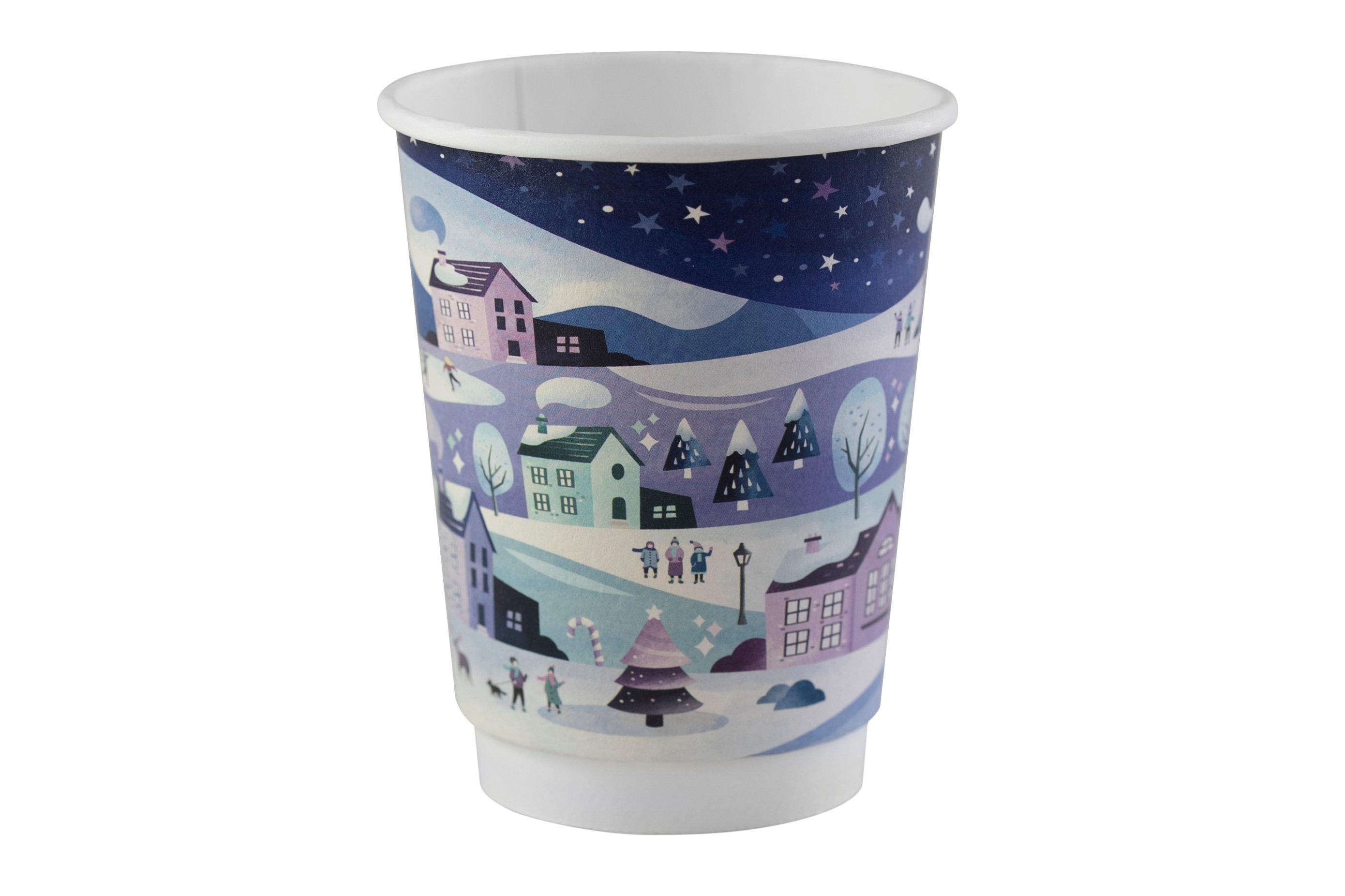 Vegware Christmas Hot Cup 12oz