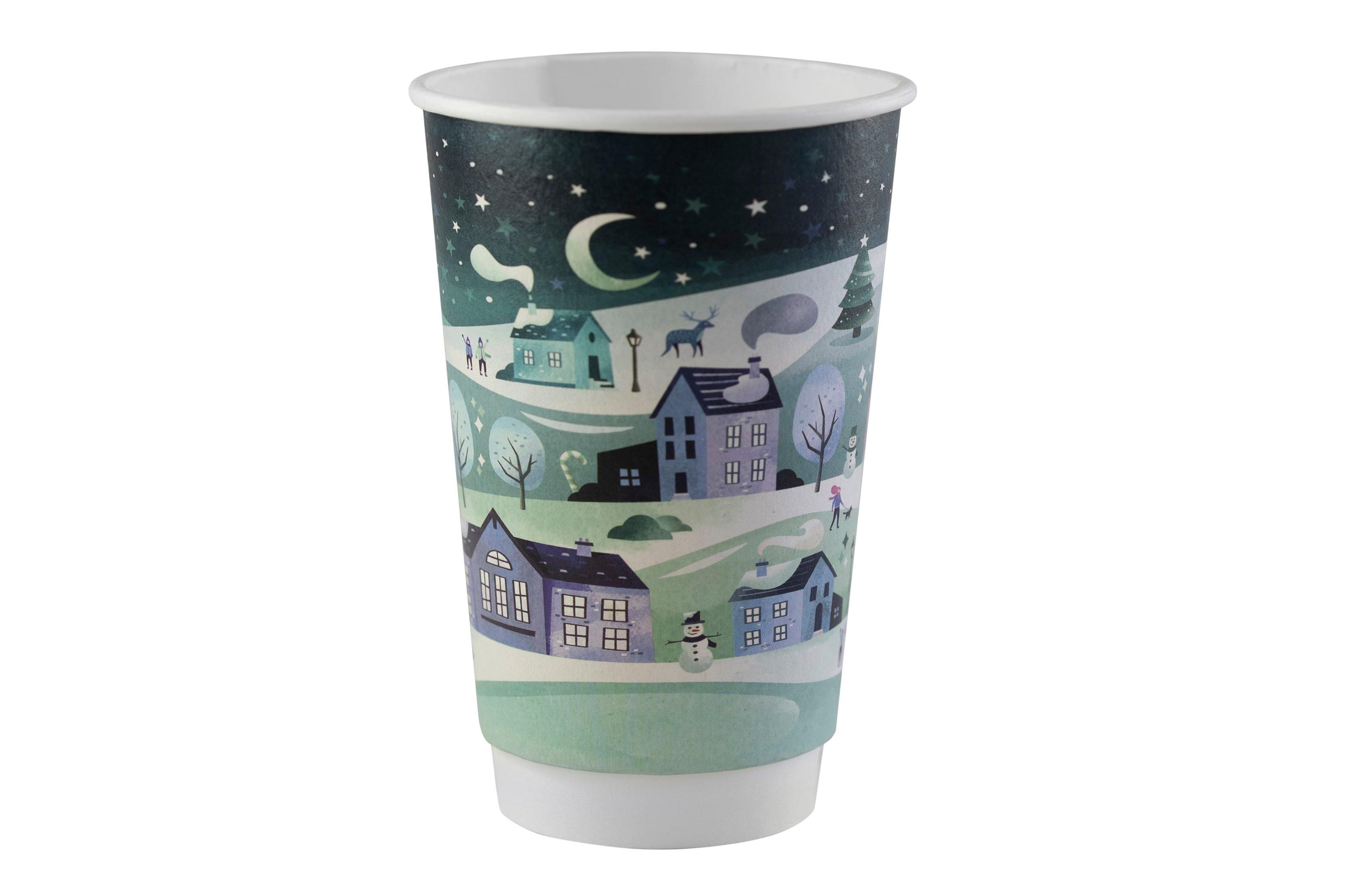 Vegware Christmas Hot Cup 16oz