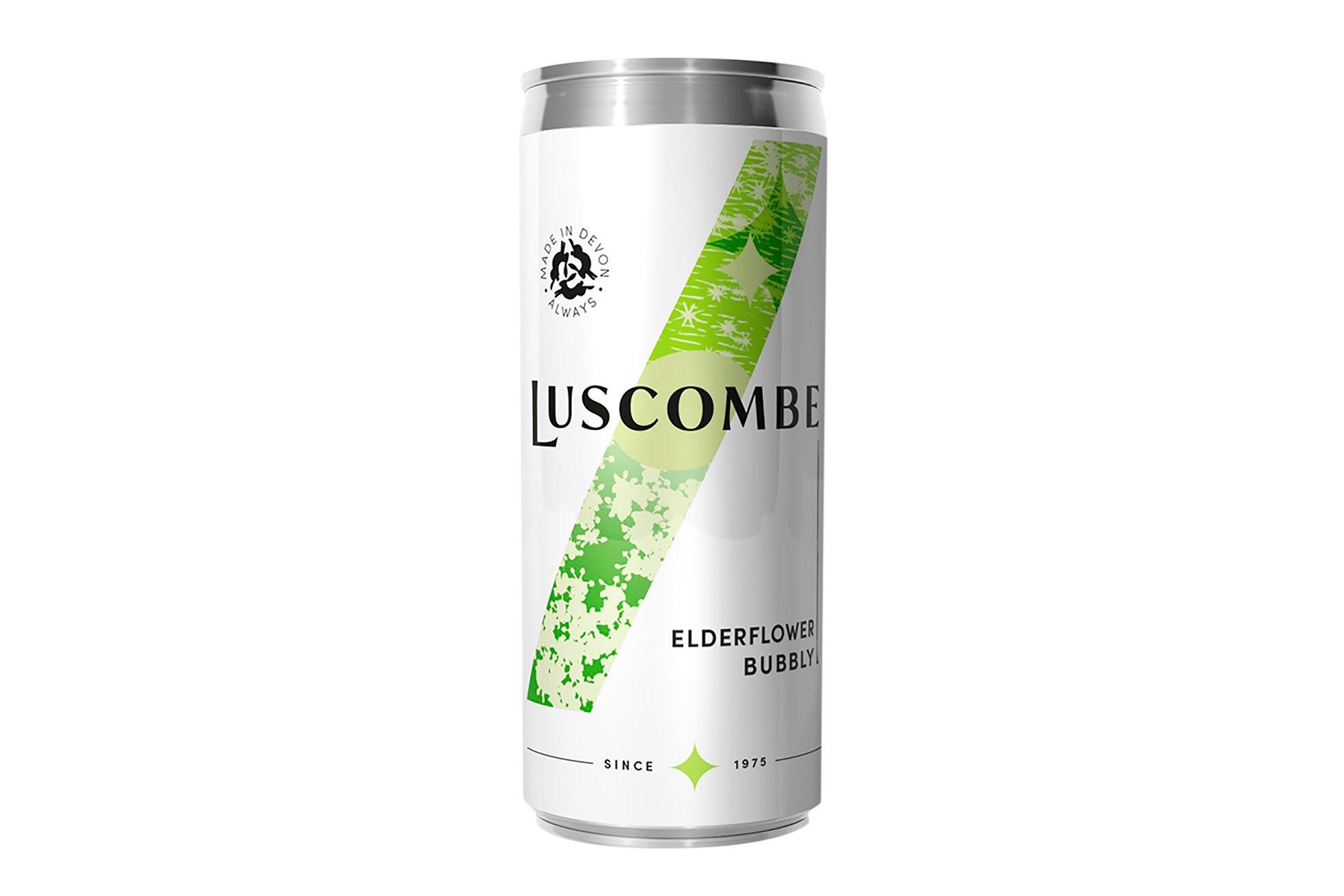 Luscombe Elderflower Bubbly Can 320ml