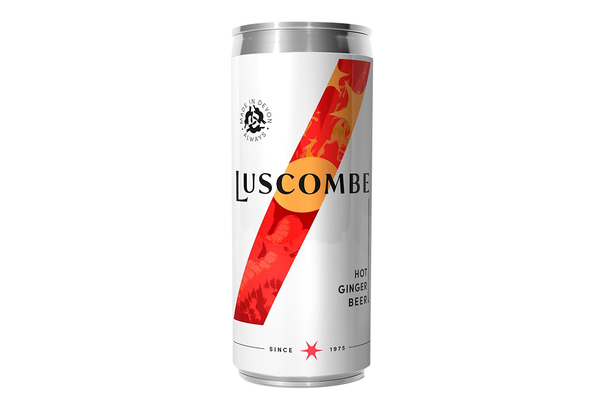 Luscombe Hot Ginger Beer Can 320ml