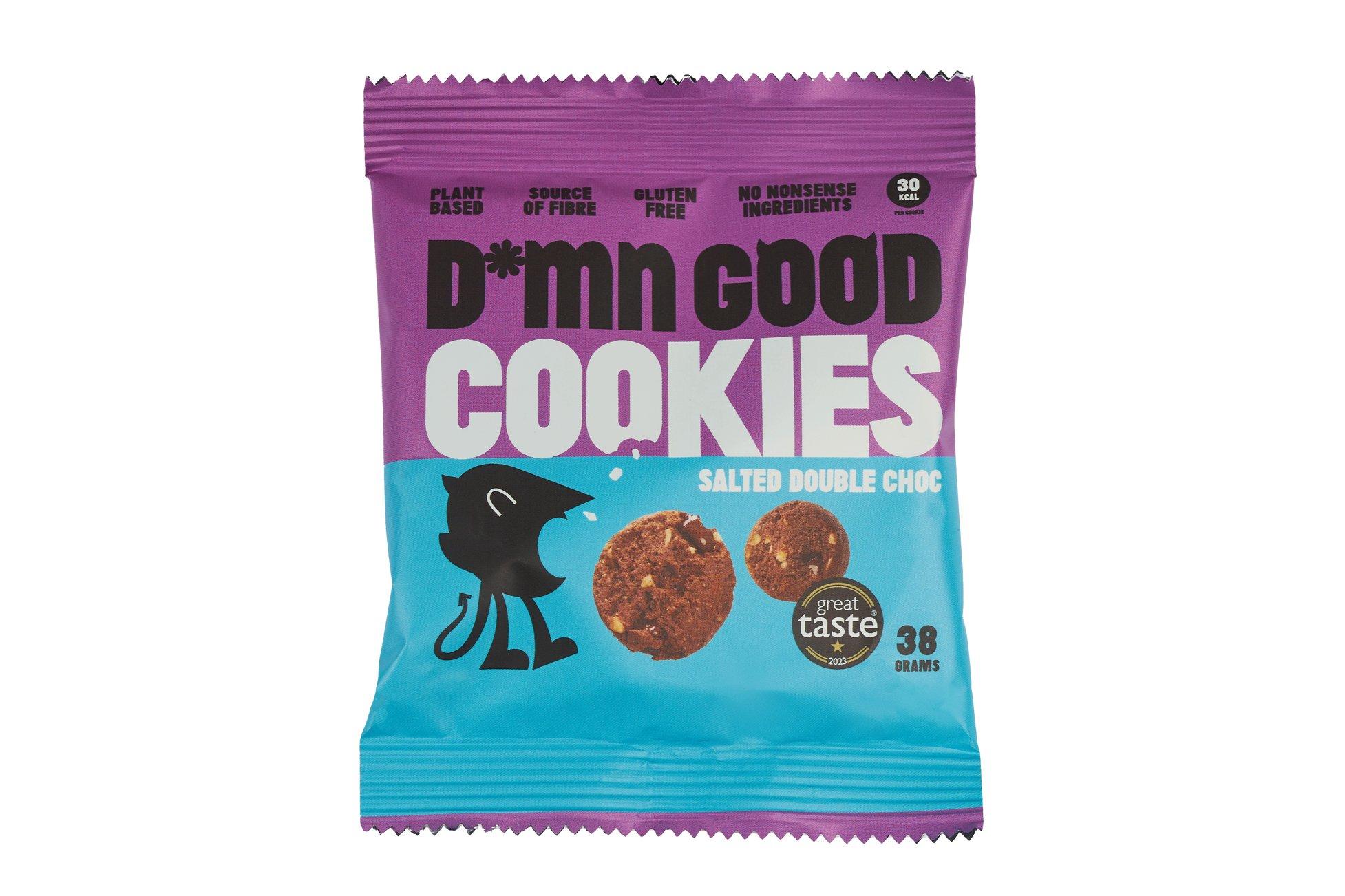 D*mn Good Salted Double Choc Cookies 38g