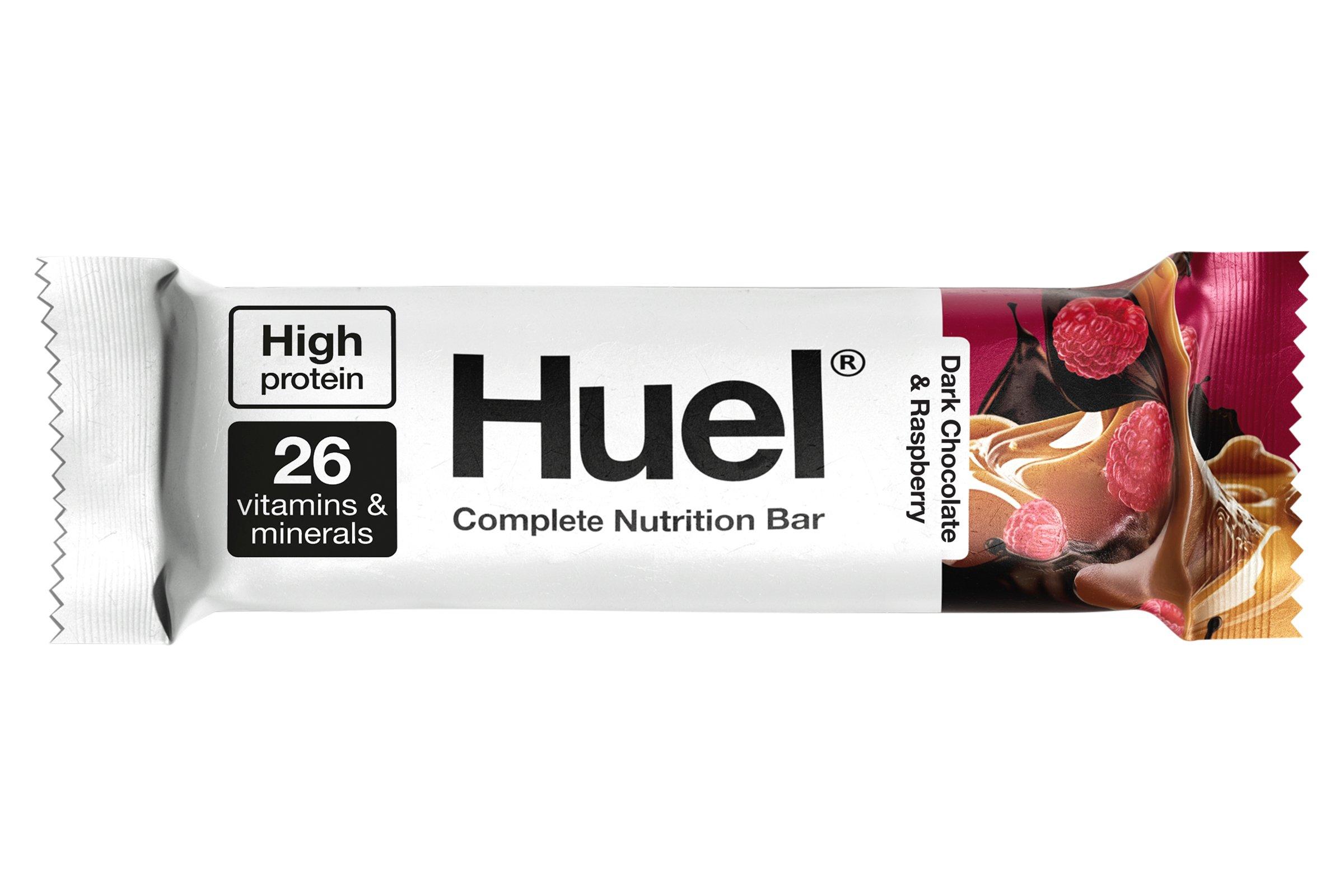 Huel Dark Chocolate & Raspberry Complete Nutrition Bar 55g