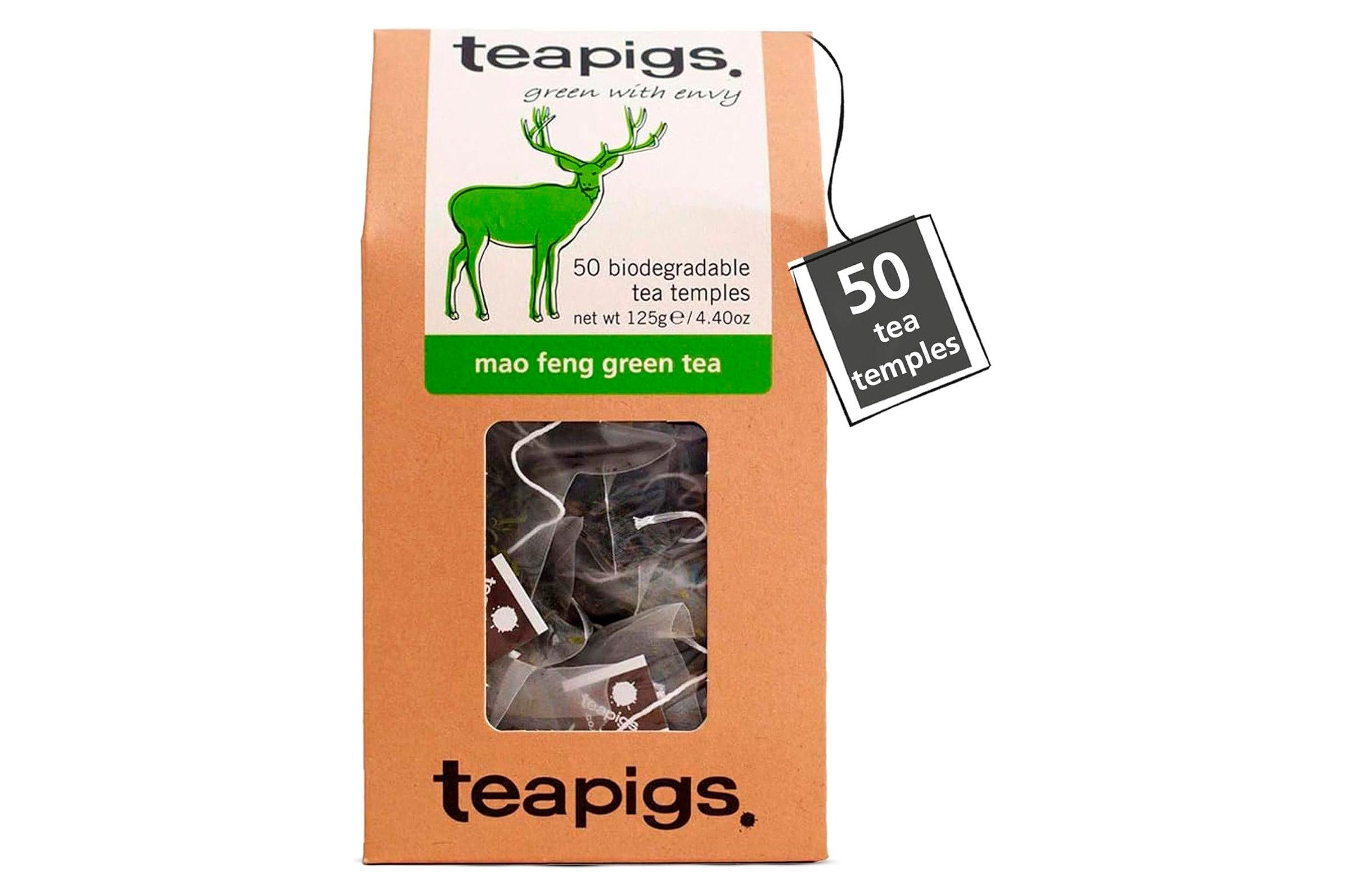 Teapigs Mao Feng Green String & Tag 6x50