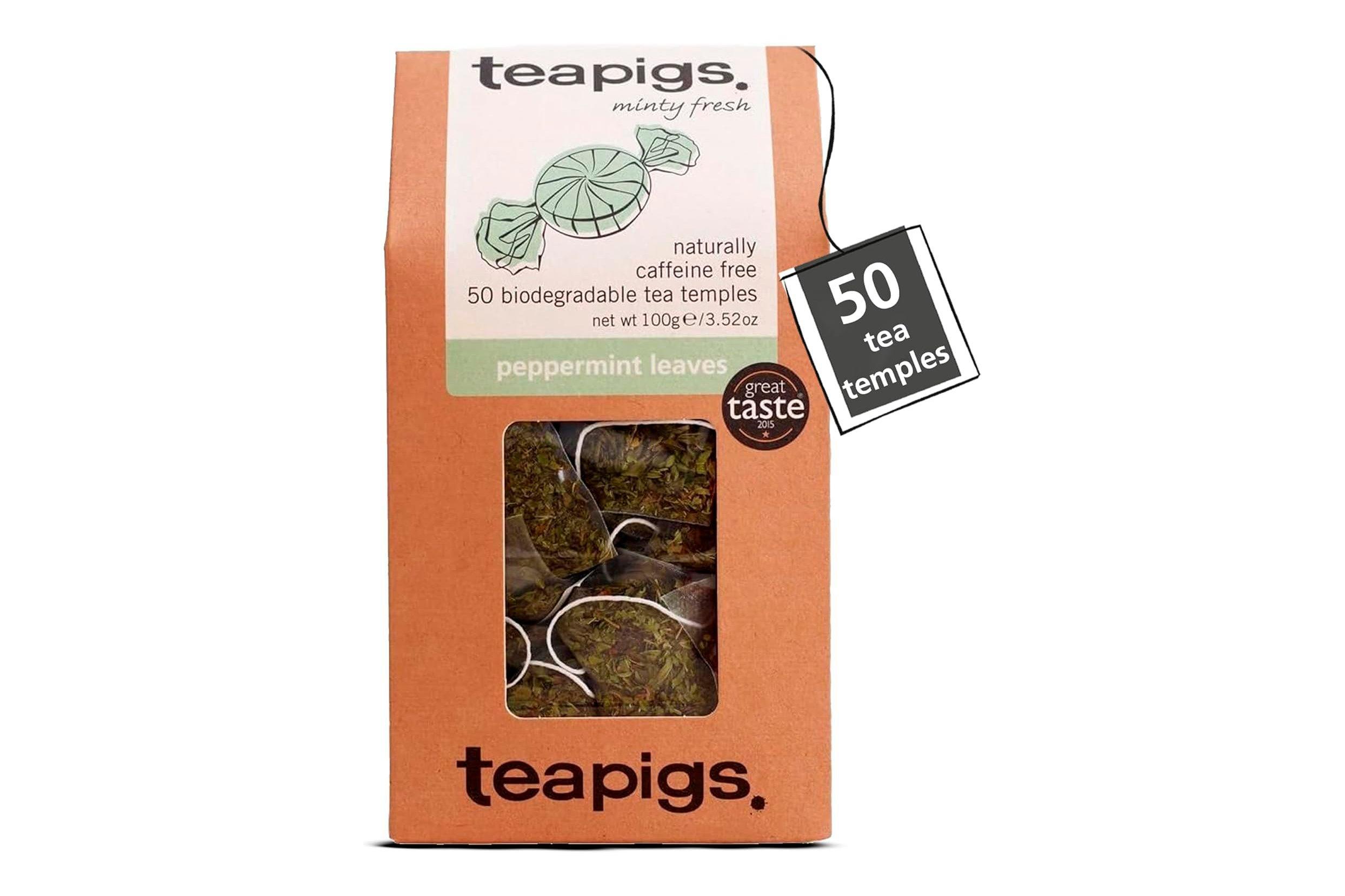 Teapigs Peppermint Leaves String & Tag 6x50