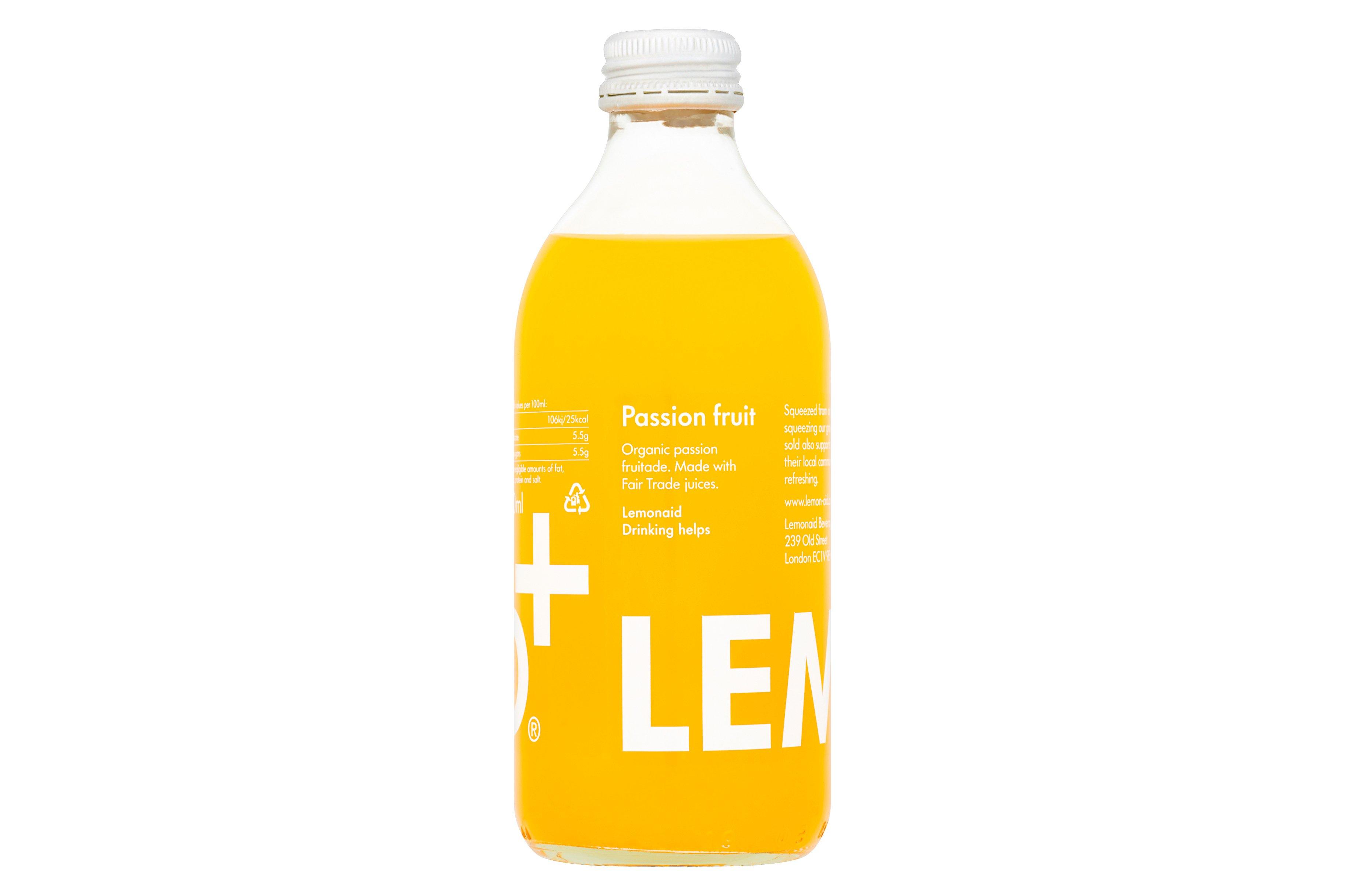 Lemonaid+ Fairtrade Passion Fruit 330ml