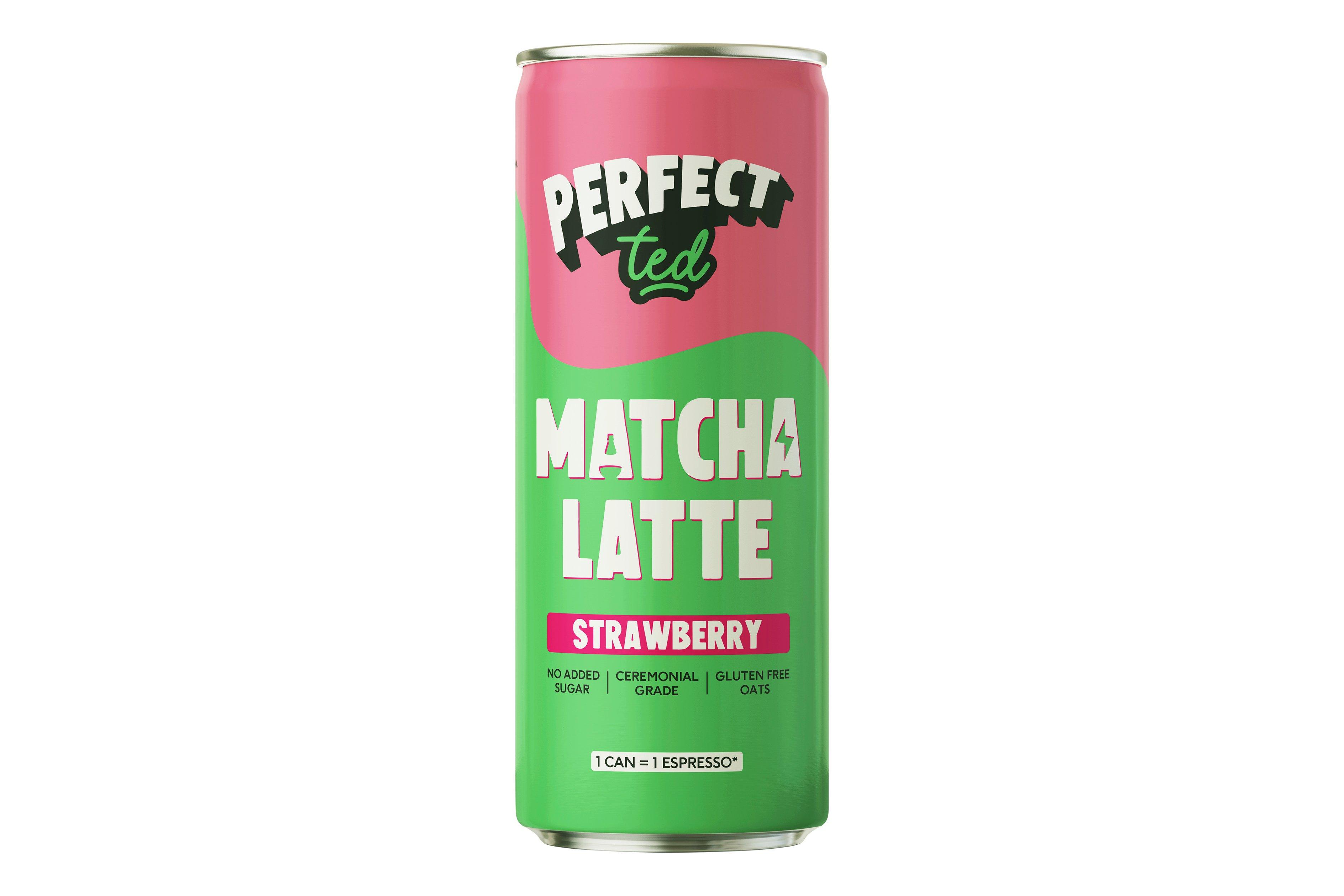 PerfectTed Matcha Latte Strawberry
