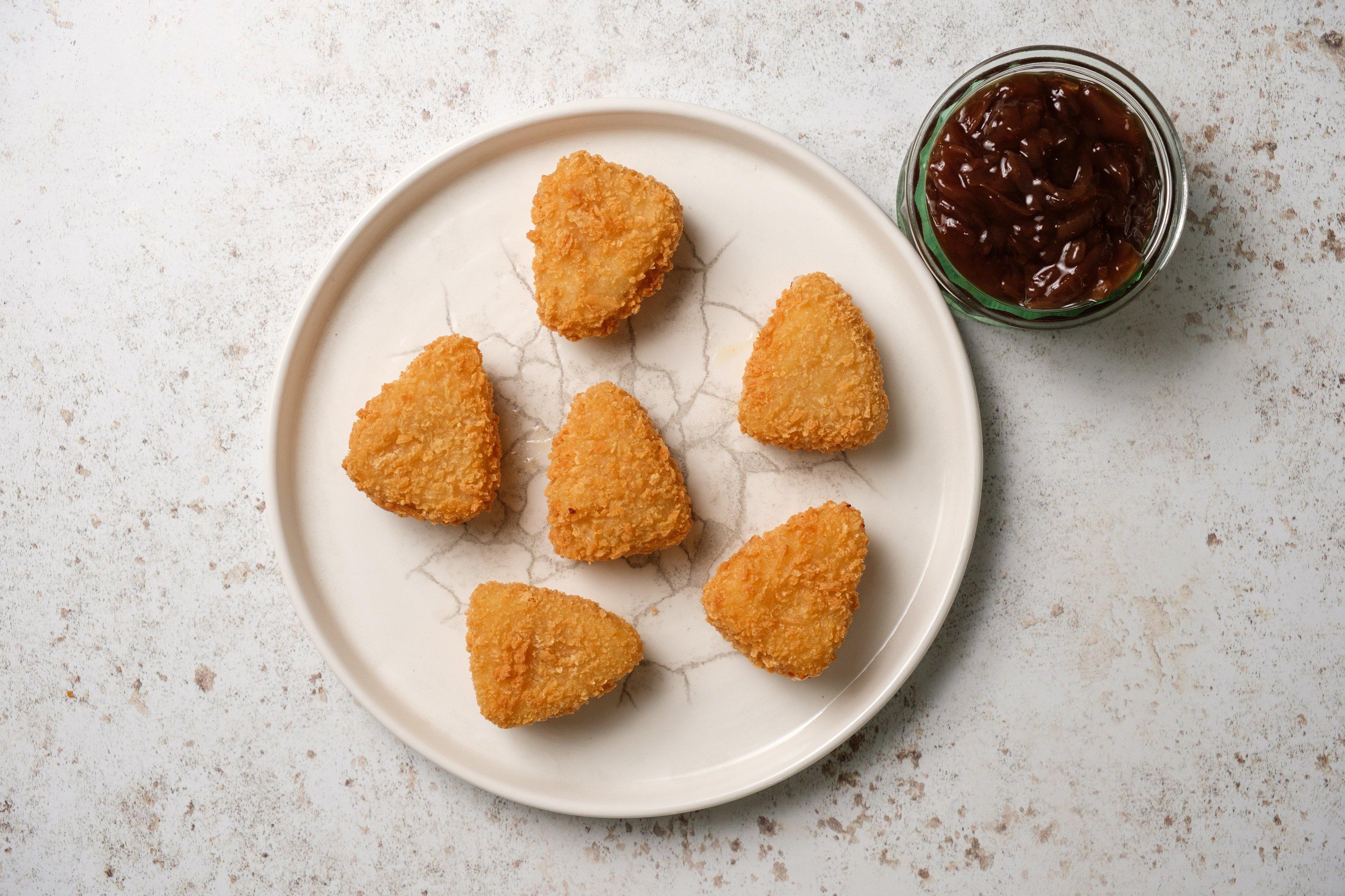 Carisma Panko Coated Breaded Brie Wedges