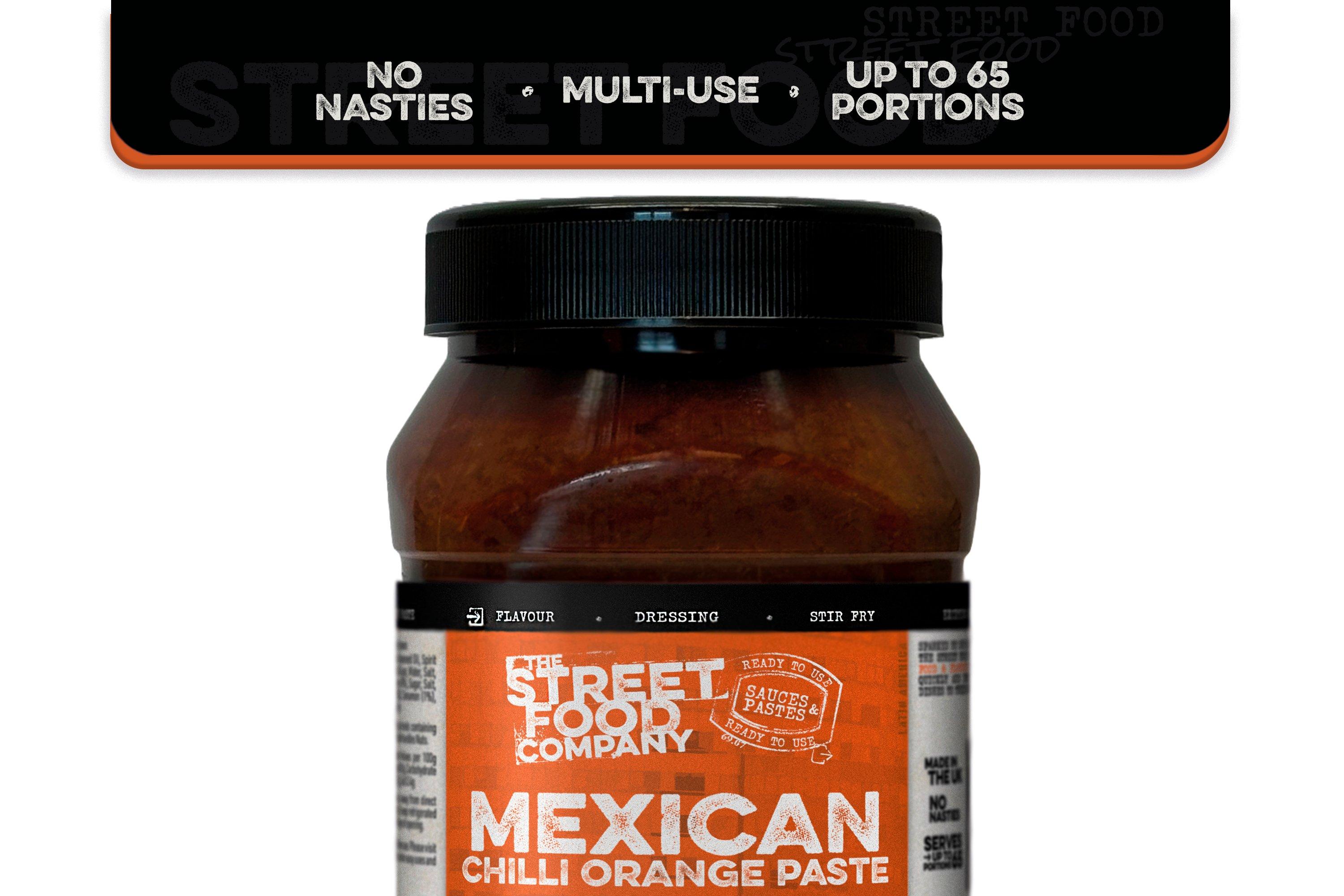 Street Food Mexican Chilli Orange Paste