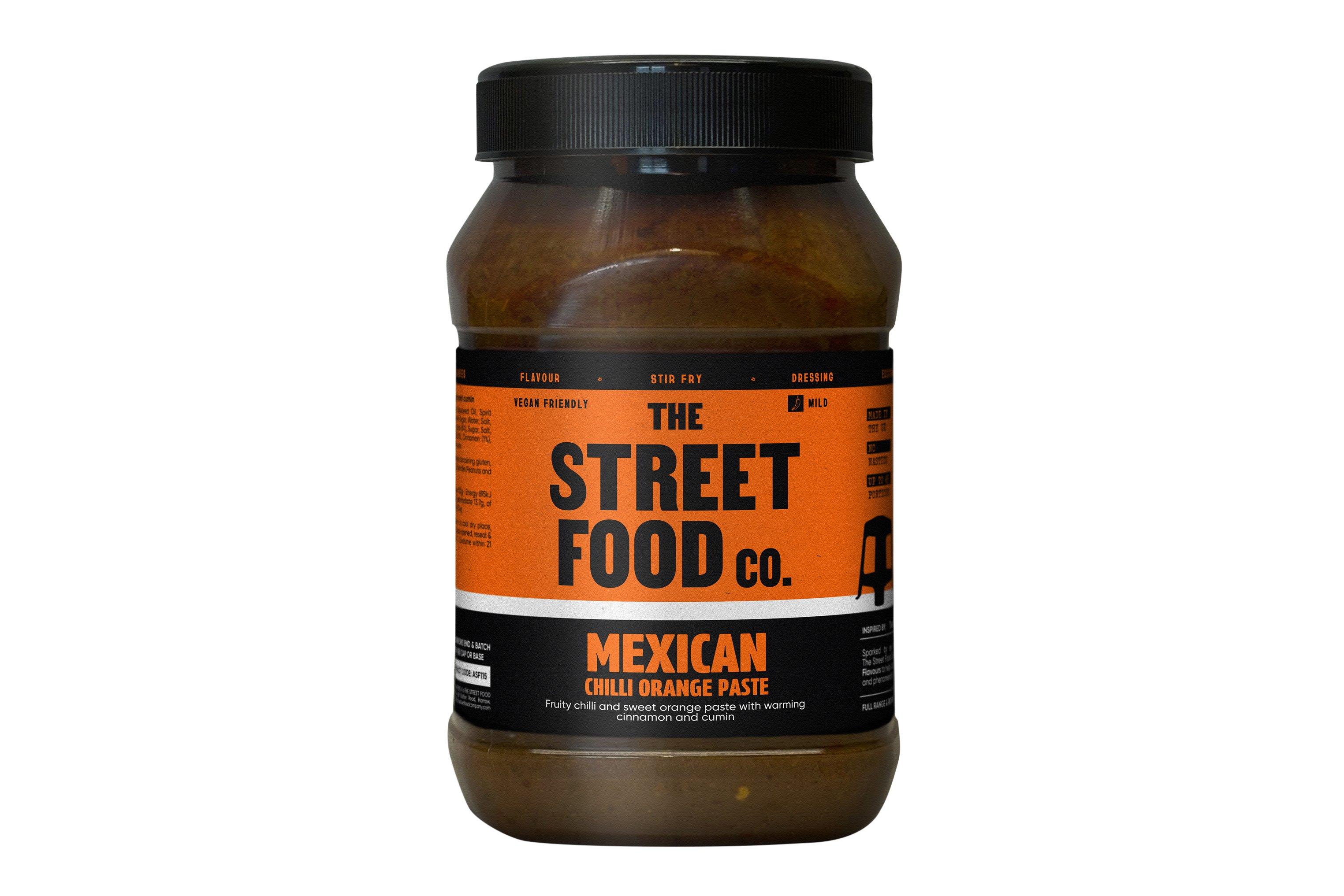 Street Food Mexican Chilli Orange Paste