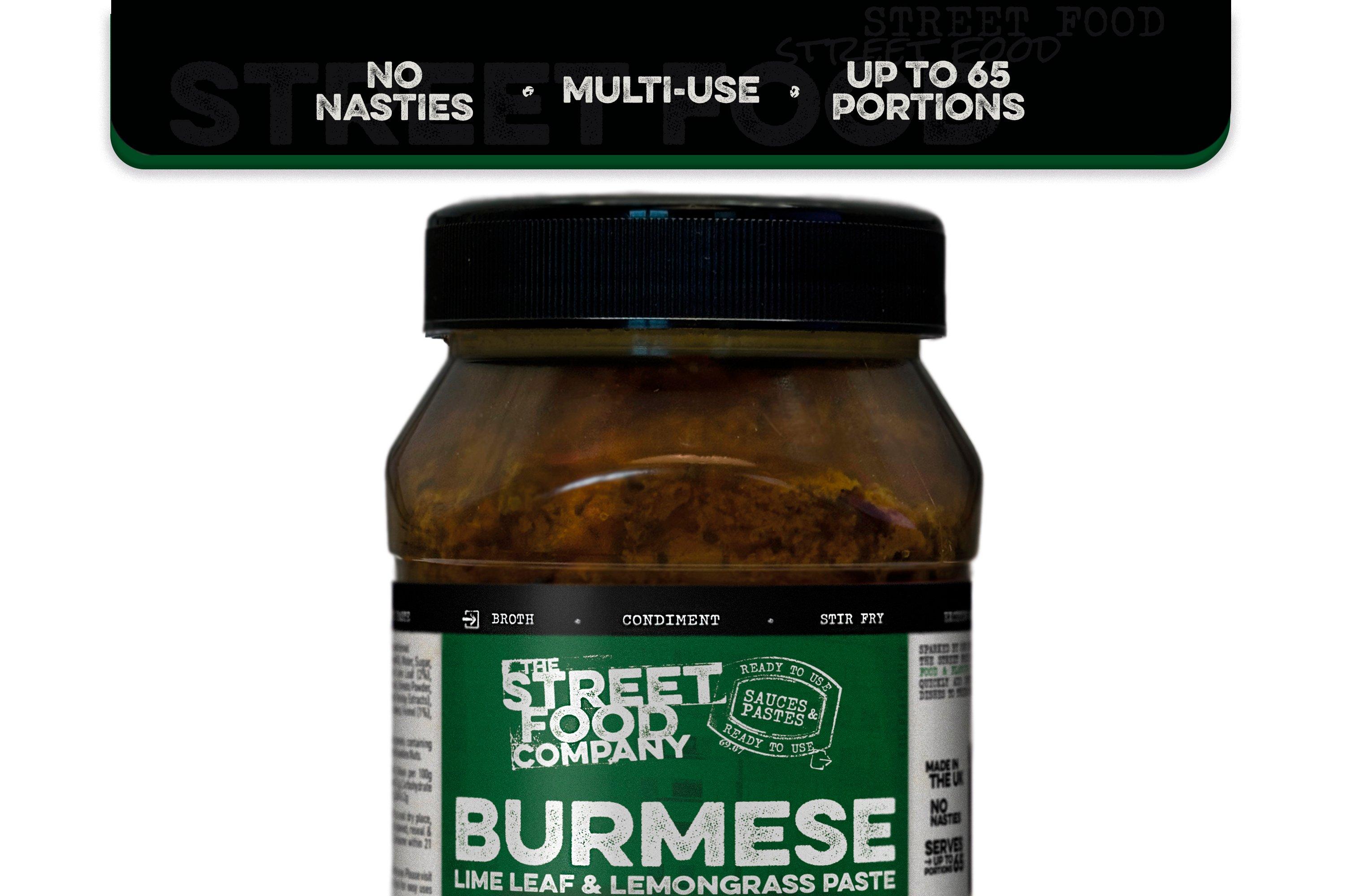 Street Food Burmese Lime Leaf & Lemongrass Paste