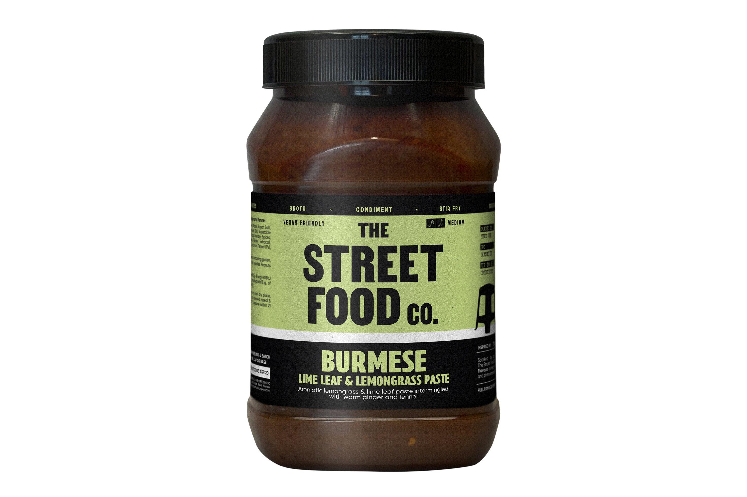 Street Food Burmese Lime Leaf & Lemongrass Paste