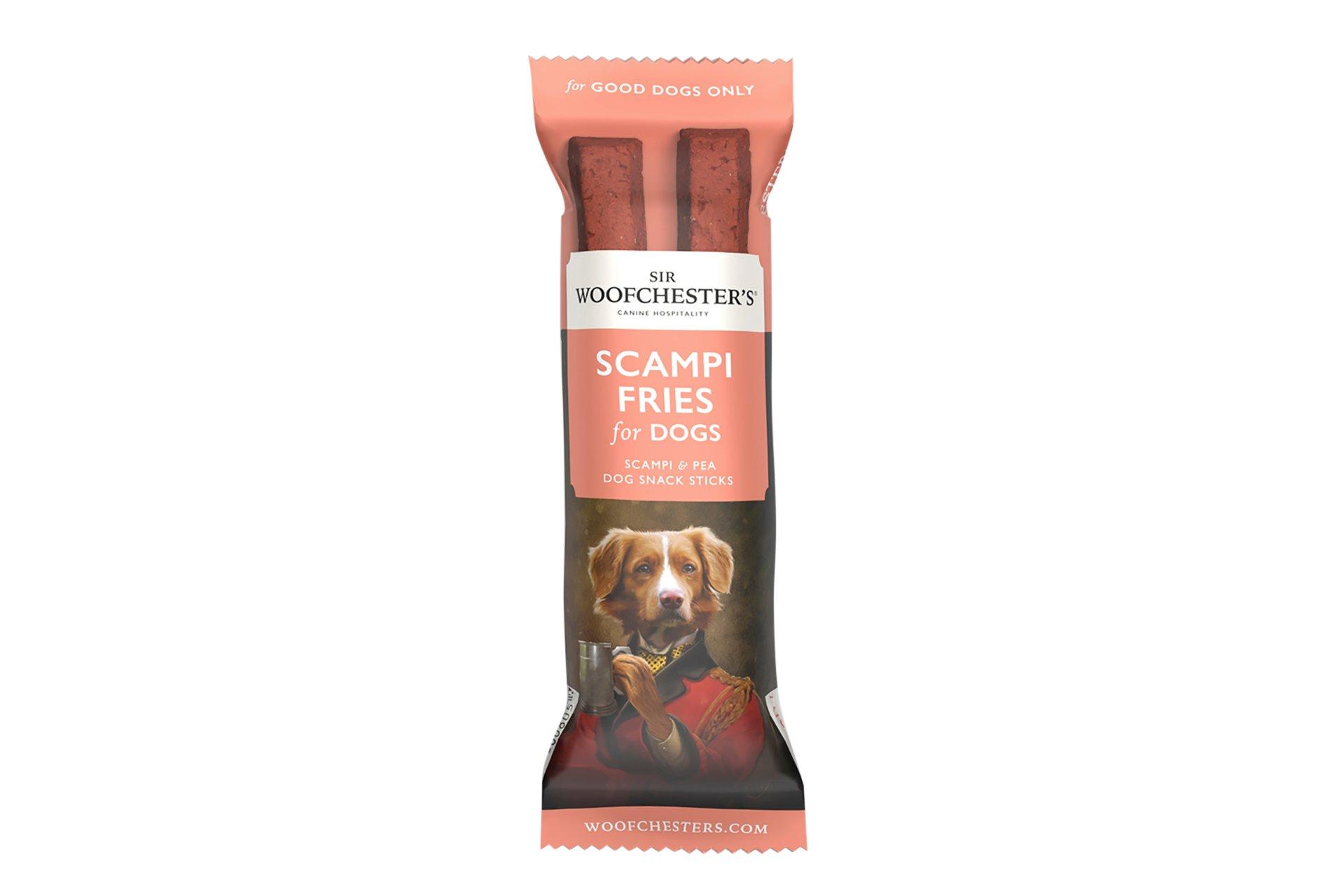 Sir Woofchesters Scampi & Pea Dog Snack Sticks