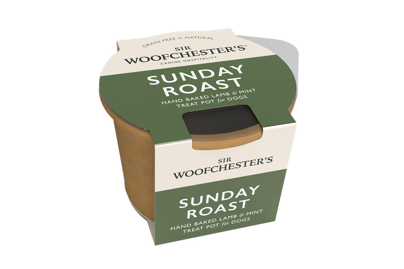 Sir Woofchesters Hand Baked Lamb & Mint Sunday Roast Treat Pots