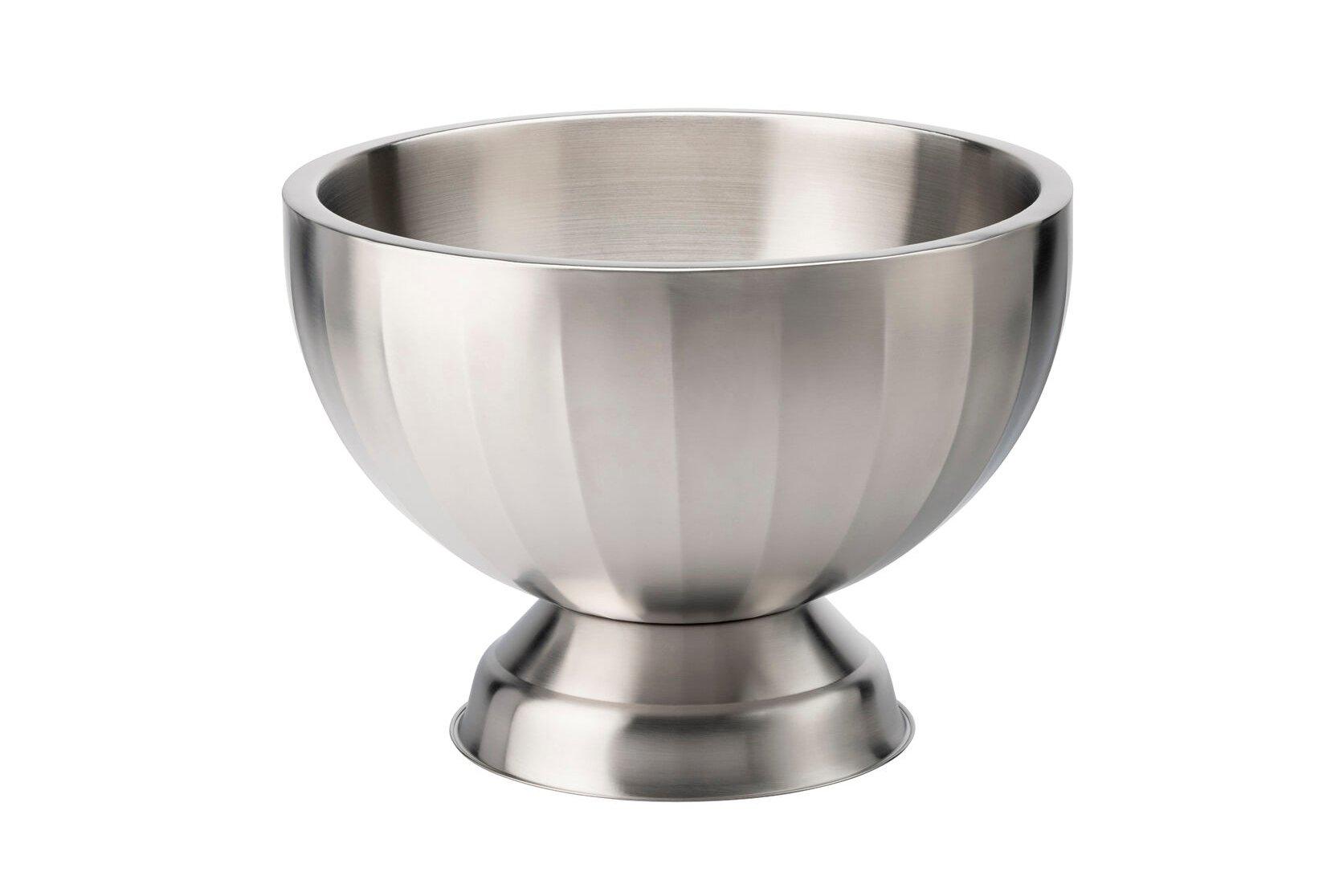 Steelite Satin Double Wall Wine Cooler/Punch Bowl 37x26cm