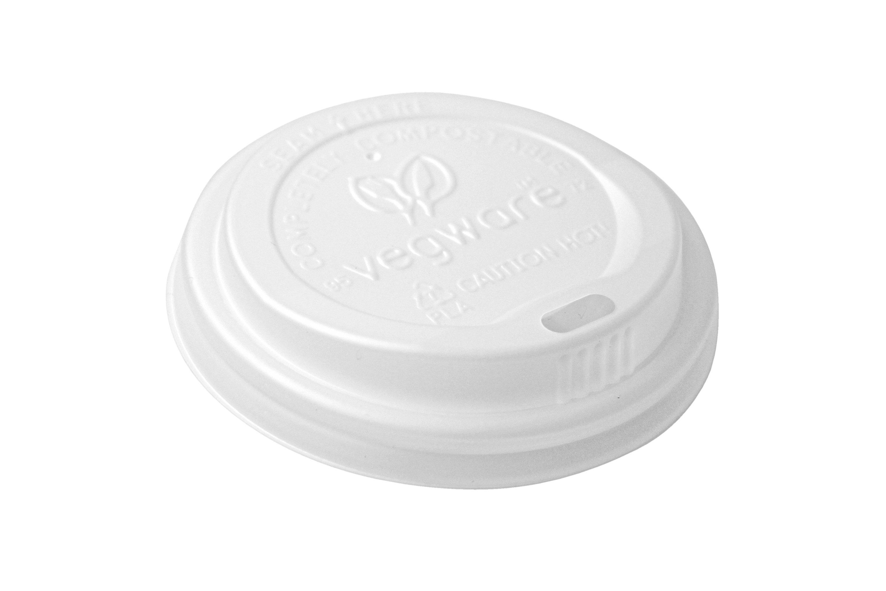Vegware Hot Cup Lid CPLA 72-Series