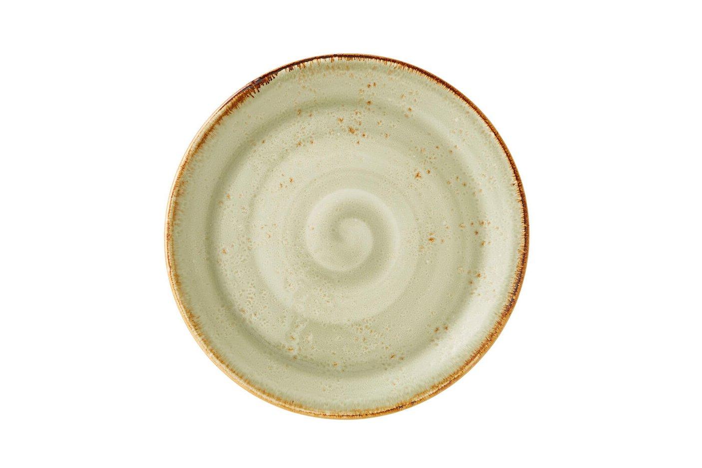 Steelite Craft Green Coupe Plate 25.25cm