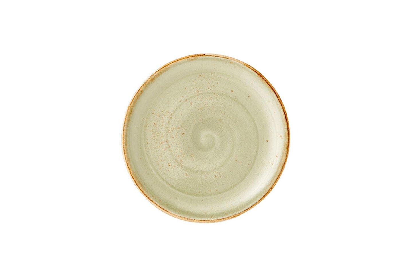 Steelite Craft Green Coupe Plate 15.25cm