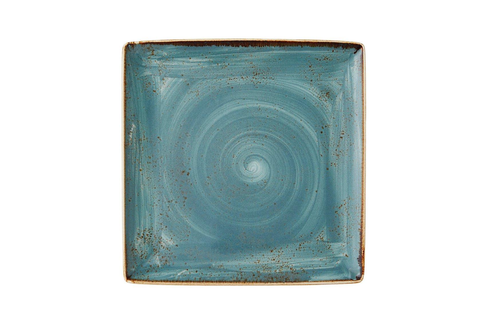 Steelite Craft Blue Square One 27x27cm