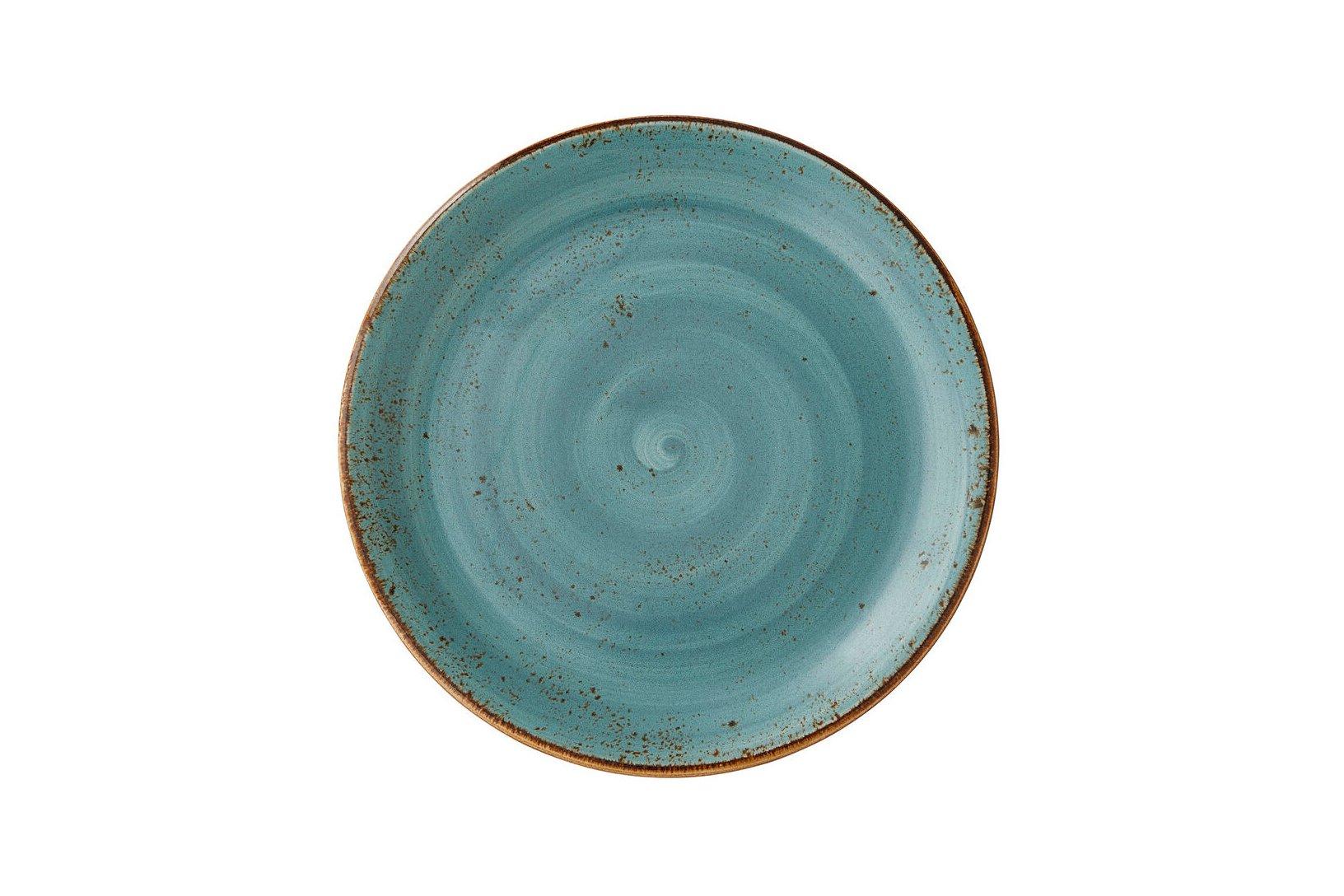 Steelite Craft Blue Coupe Plate 25.25cm